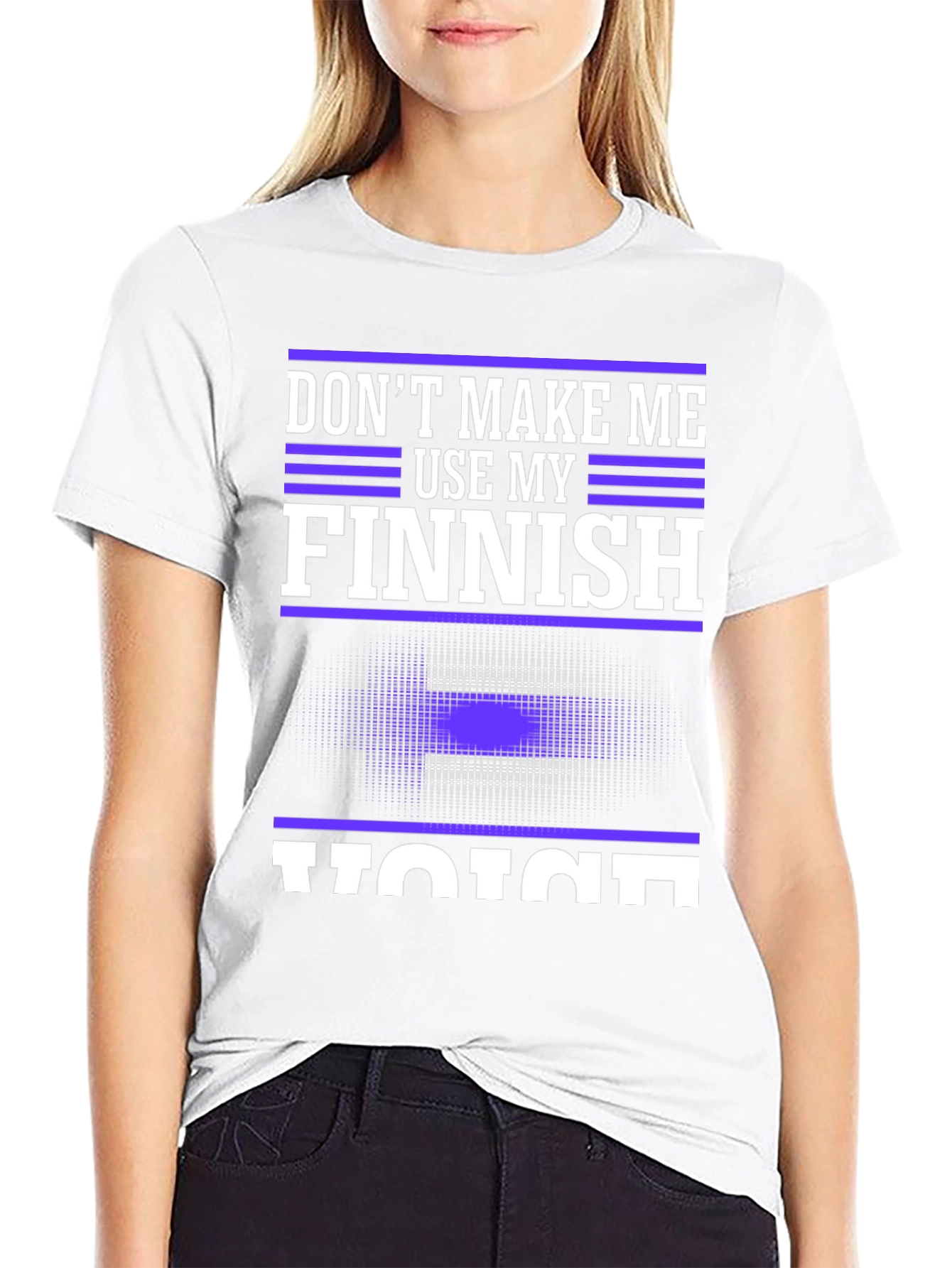 Finnish Voice T-Shirt - Funny Threat Tee
