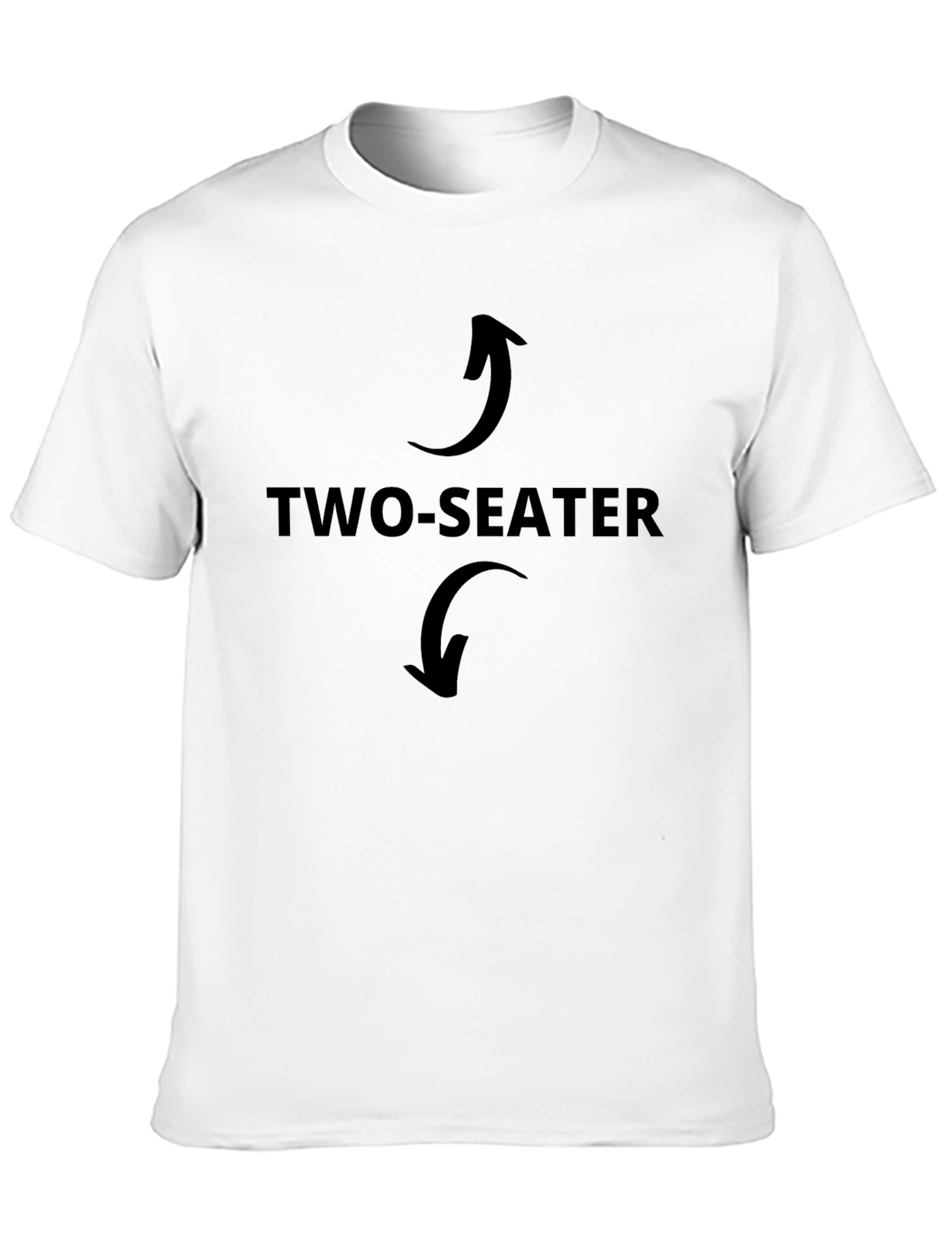 Two-Seater T-Shirt Novelty Humor