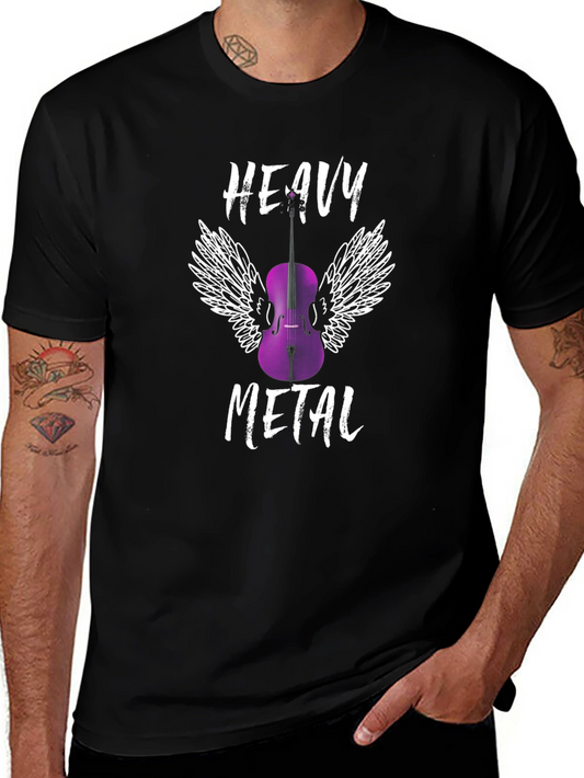 Heavy Metal Cello T-Shirt - Musician Gift