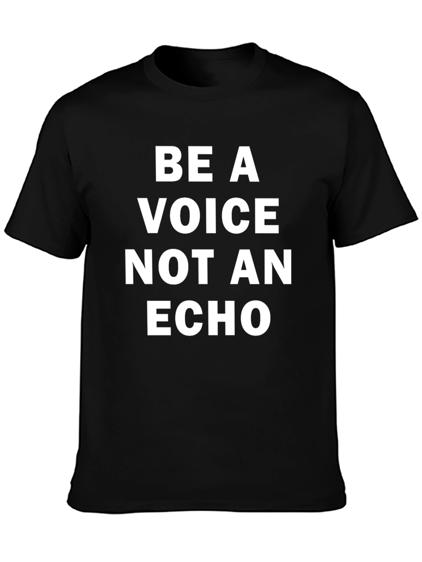 Be A Voice T-Shirt - Inspiring Graphic Tee