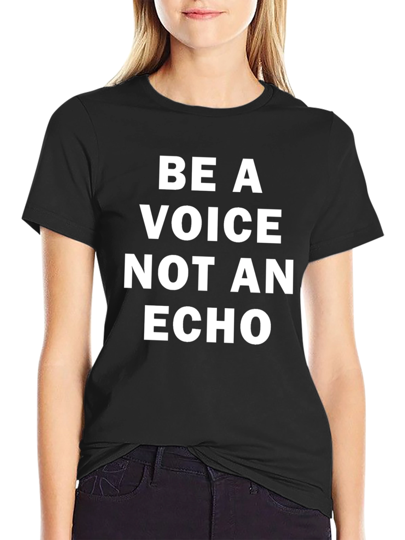 Be A Voice T-Shirt - Inspiring Graphic Tee