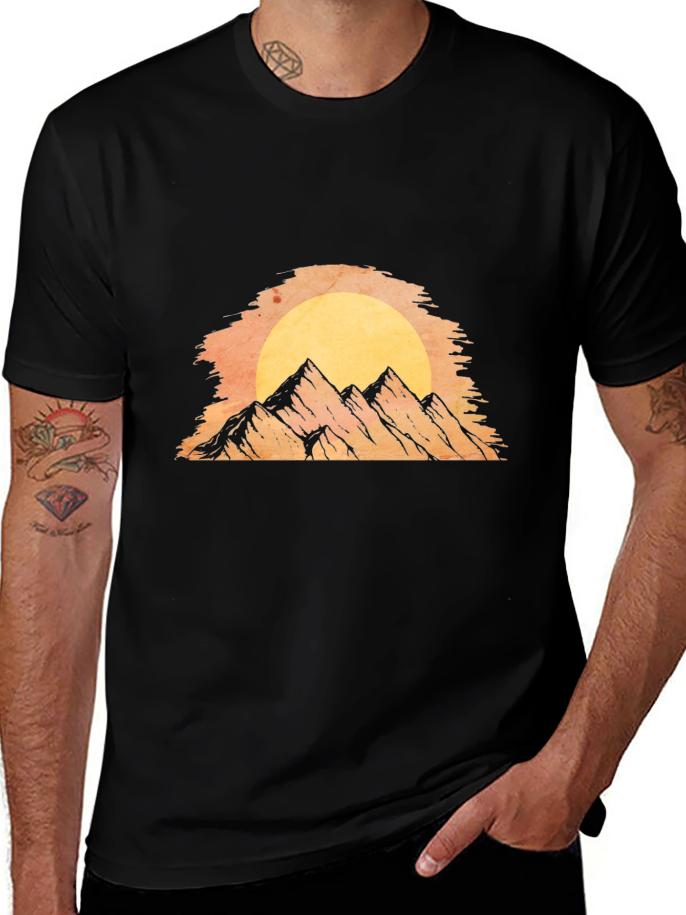 Mountain Sunset Graphic Tee