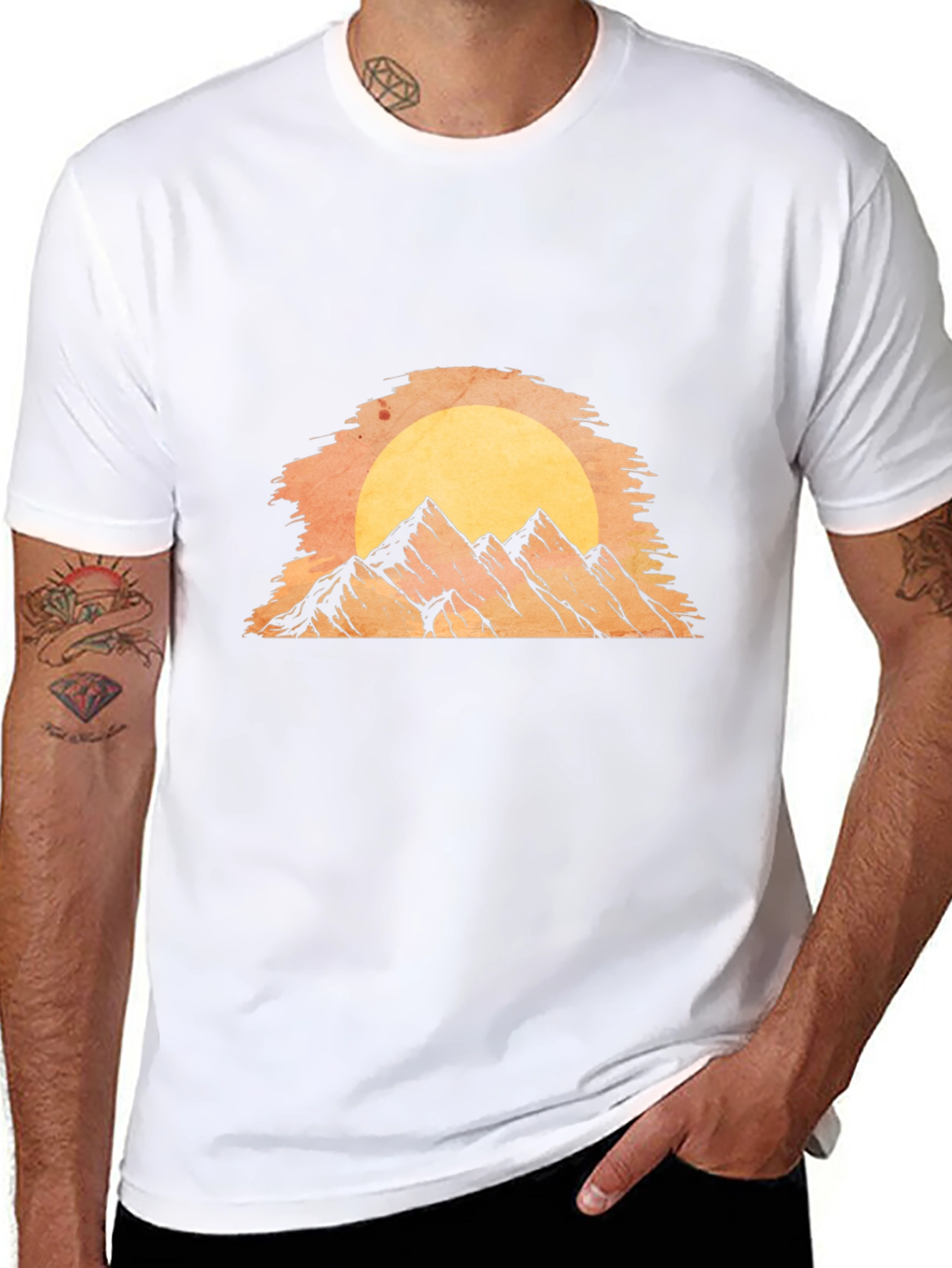 Mountain Sunset Graphic Tee