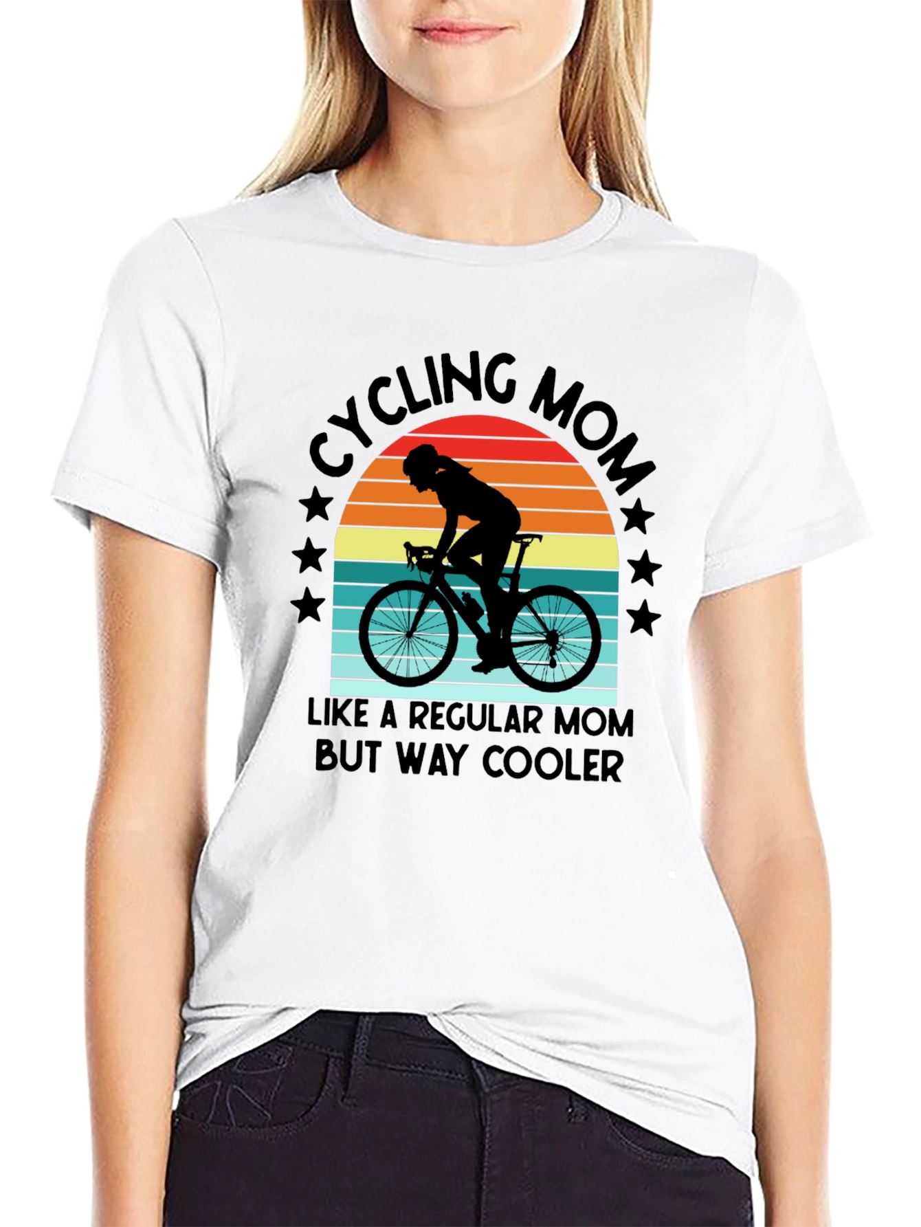 Cycling Mom T-Shirt - Cool Mom Tee