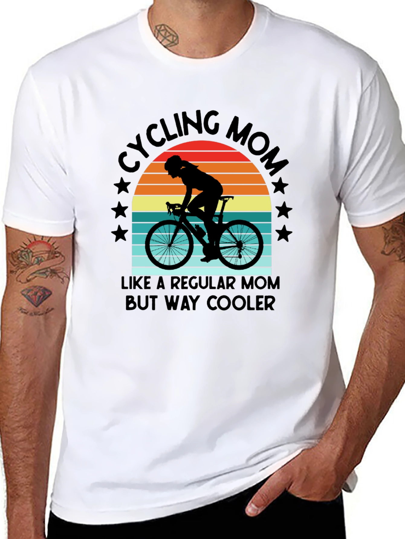Cycling Mom T-Shirt - Cool Mom Tee