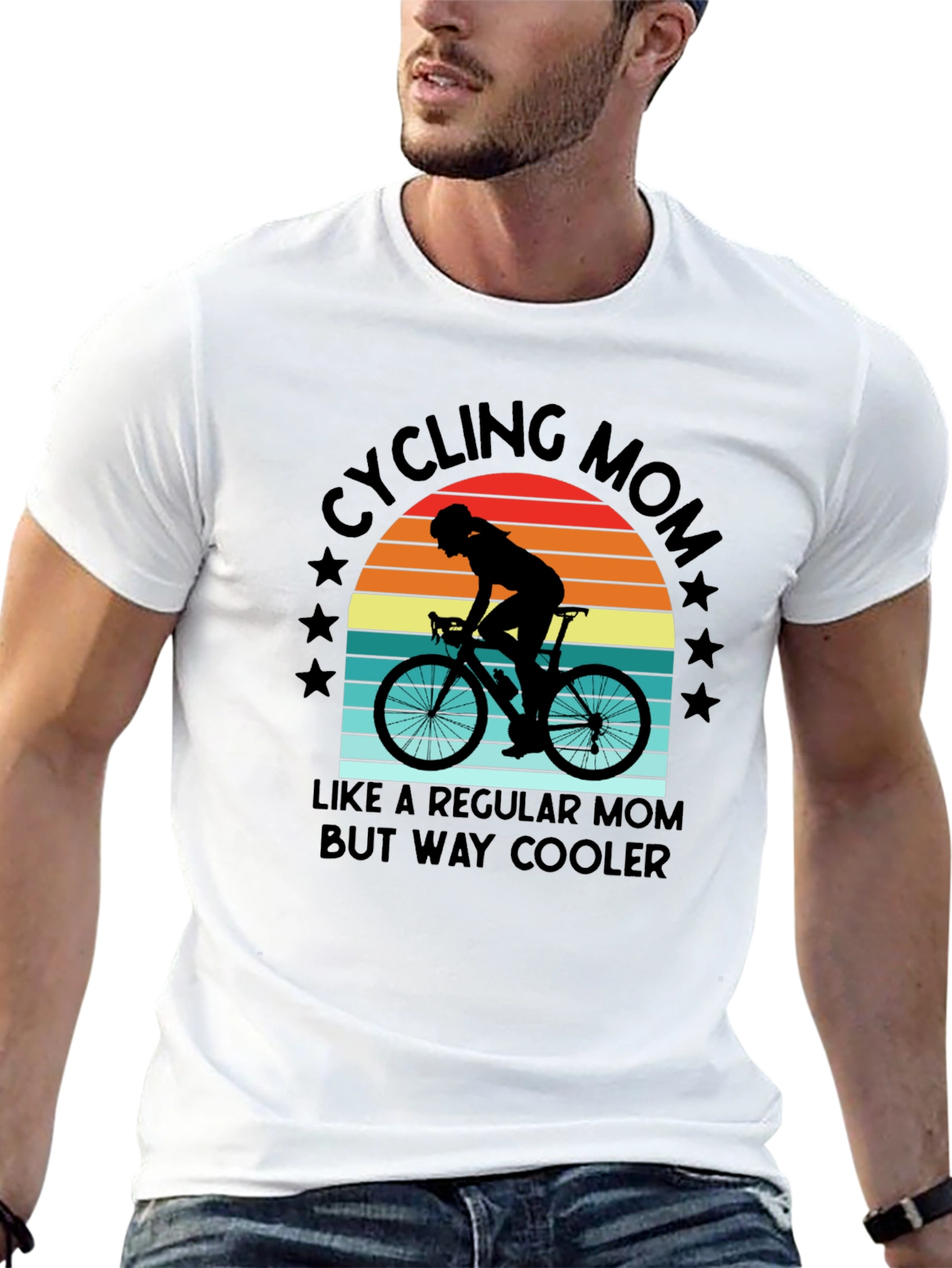 Cycling Mom T-Shirt - Cool Mom Tee