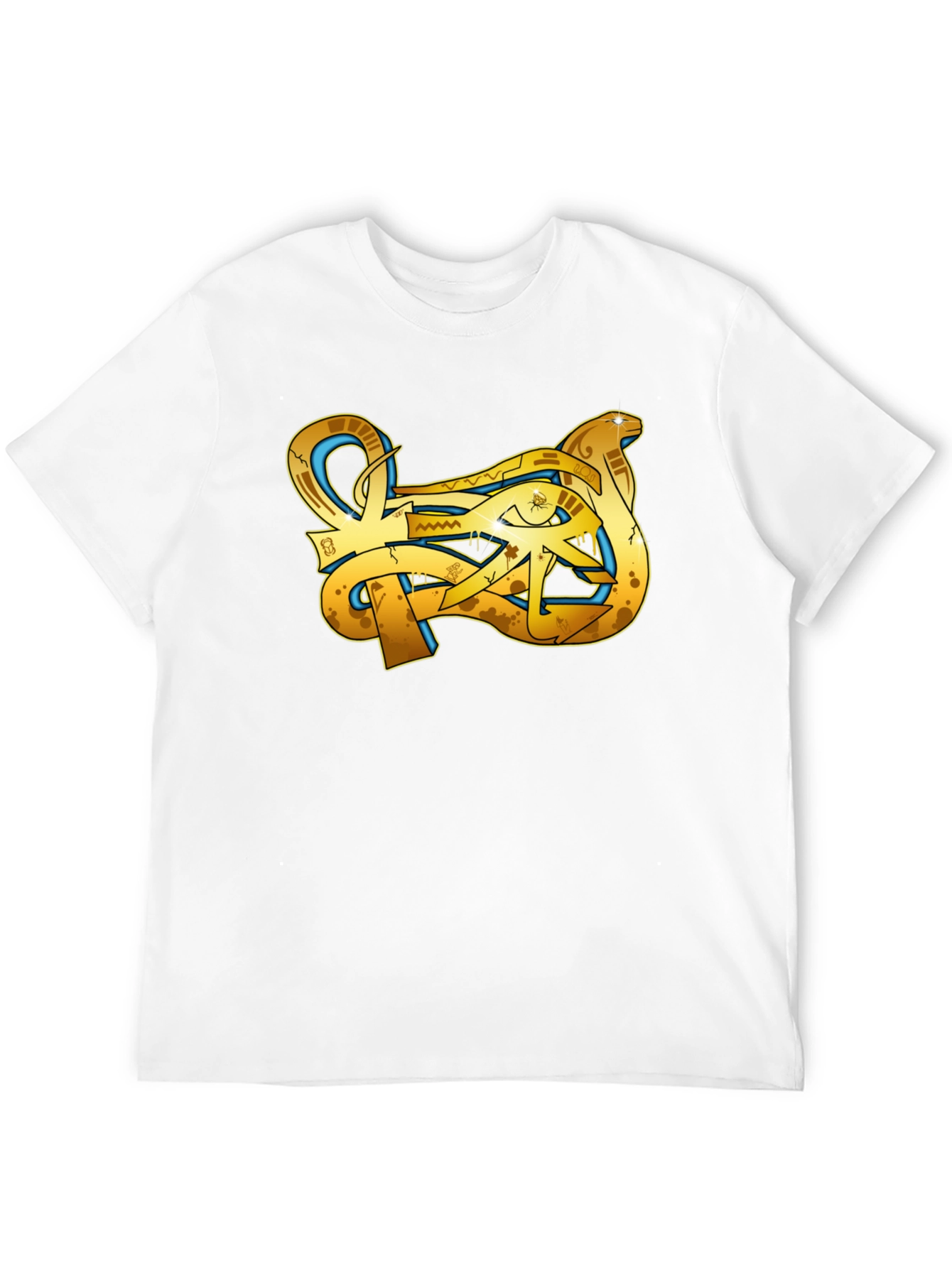 Graphic Tee - Egyptian Eye Design - Soft Cotton