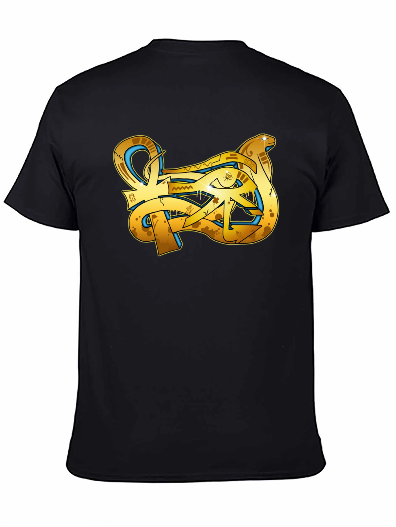 Graphic Tee - Egyptian Eye Design - Soft Cotton