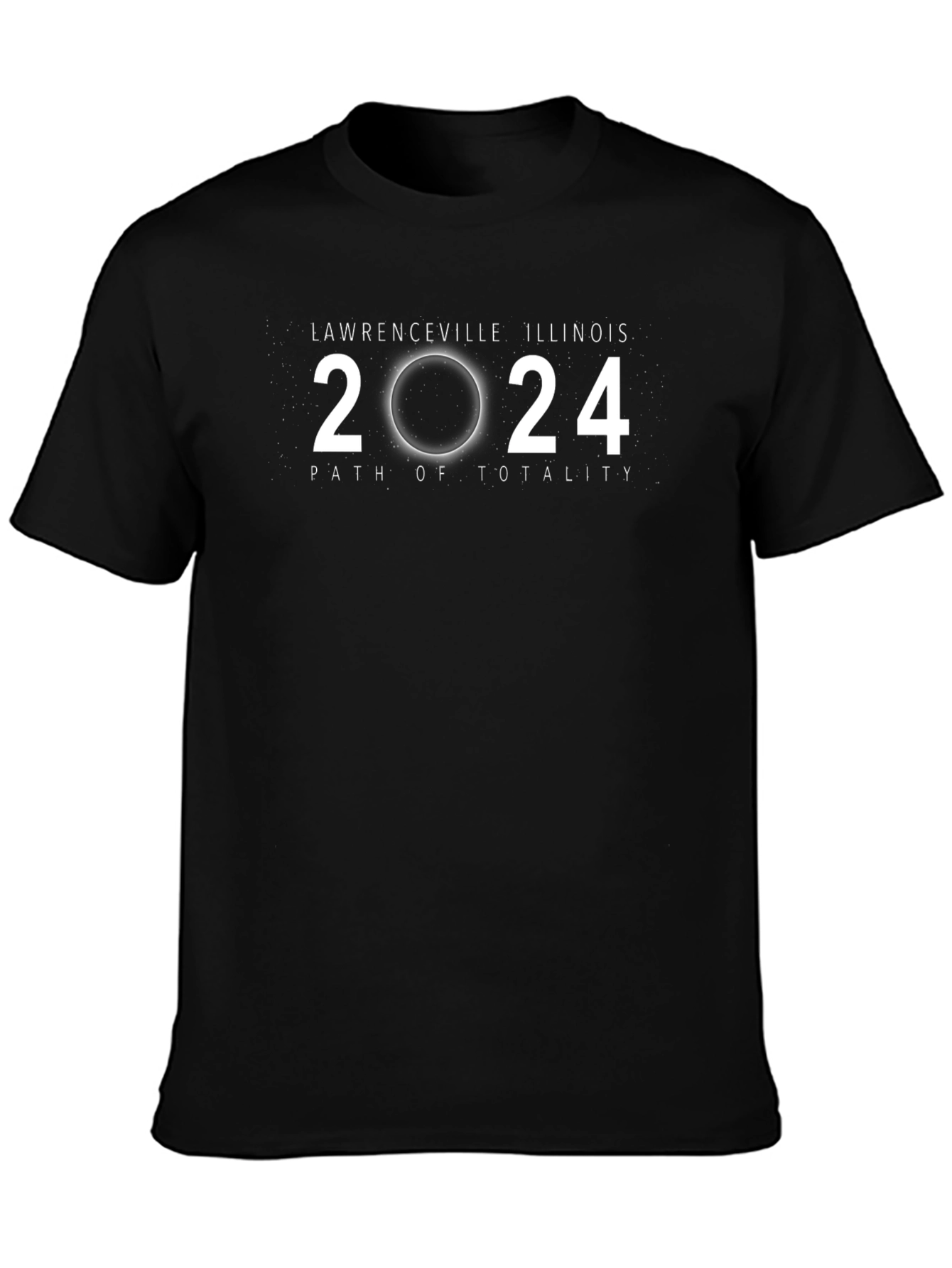 Lawrenceville Illinois 2024 Solar Eclipse T-Shirt