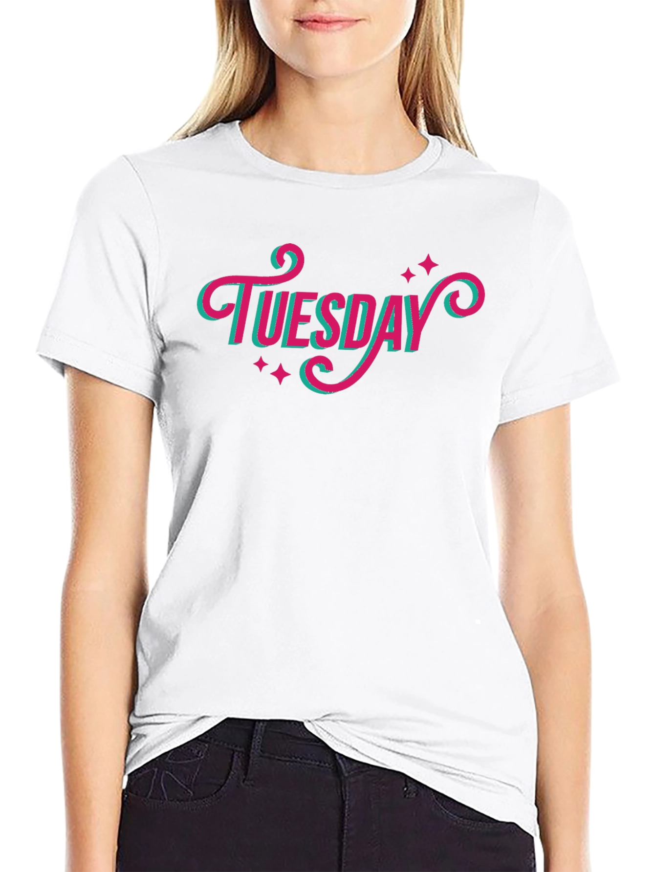 Tuesday Graphic Tee - Black