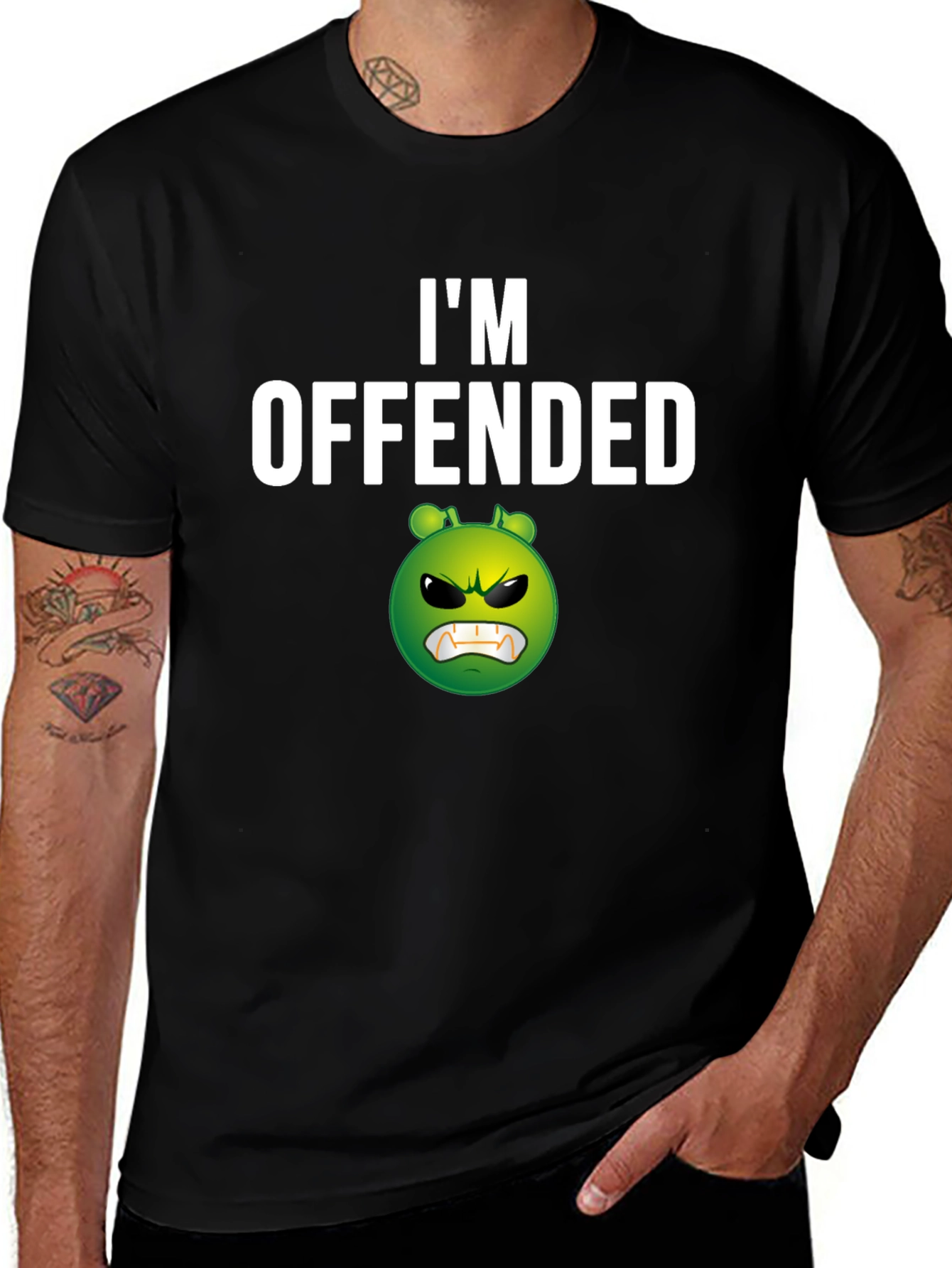 Im Offended Graphic Tee - Funny Novelty T-Shirt