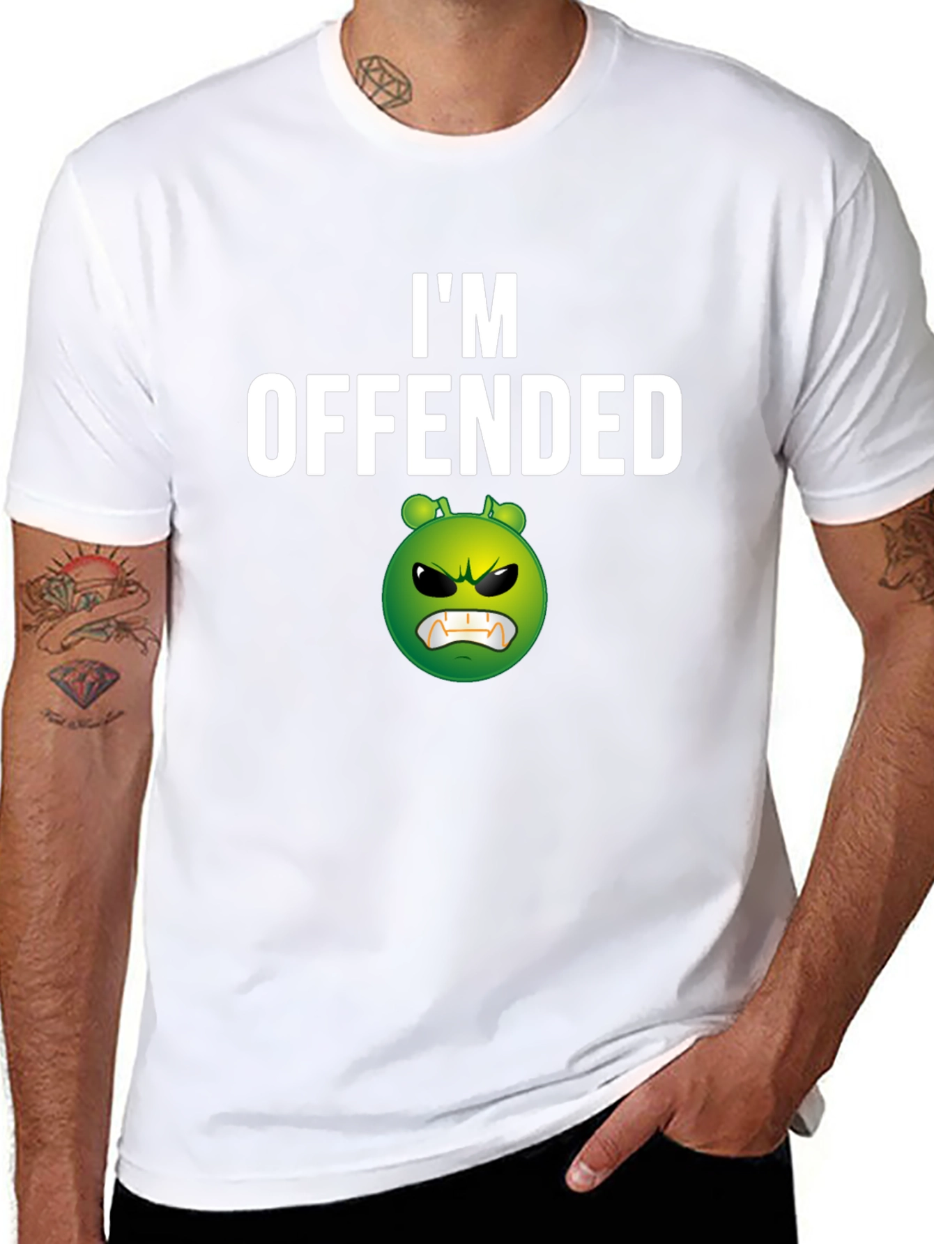 Im Offended Graphic Tee - Funny Novelty T-Shirt