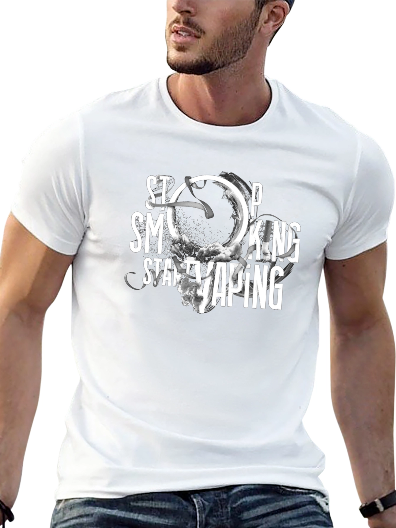 Stop Smoking Start Vaping T-Shirt