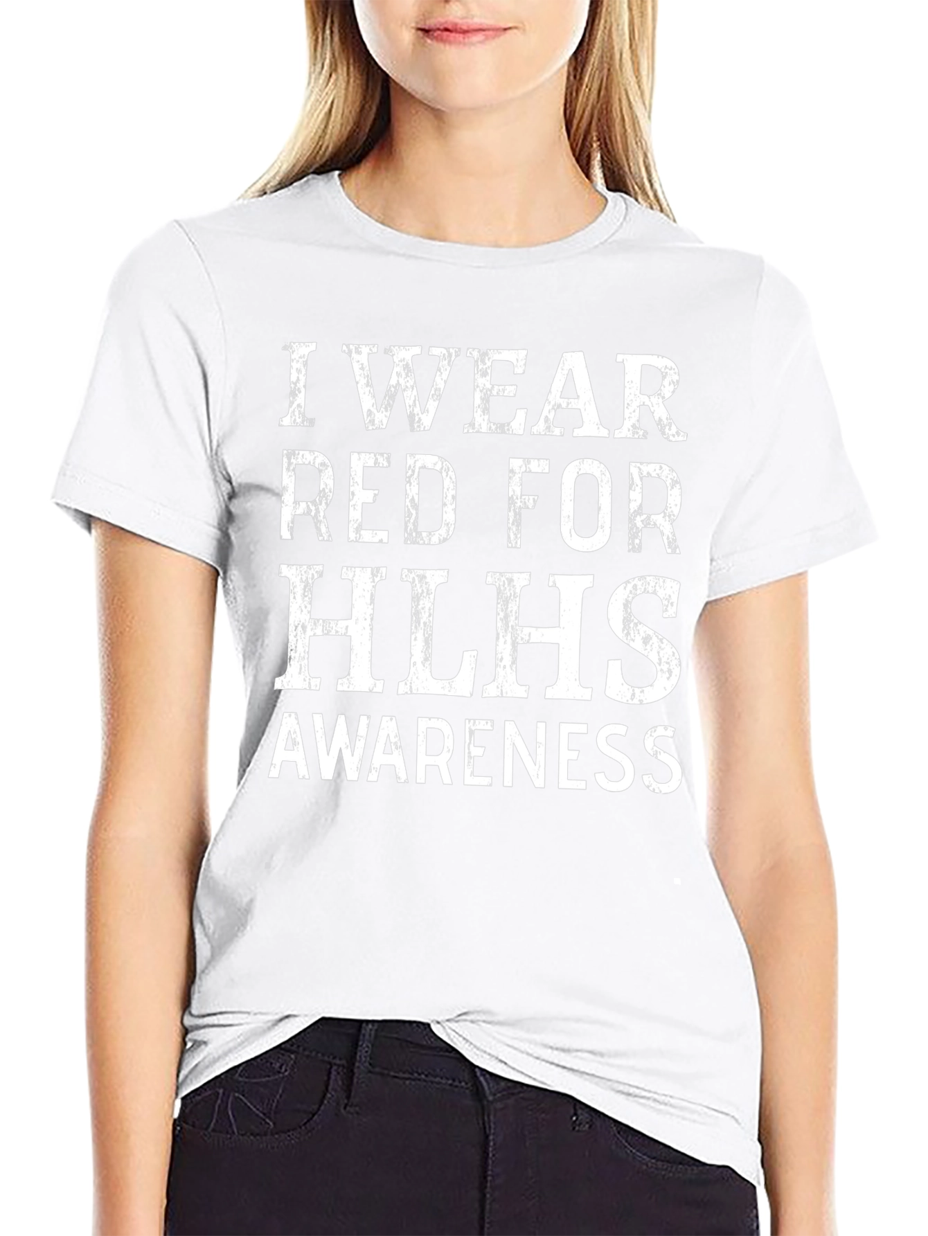 HLHS Awareness T-Shirt - I Wear Red
