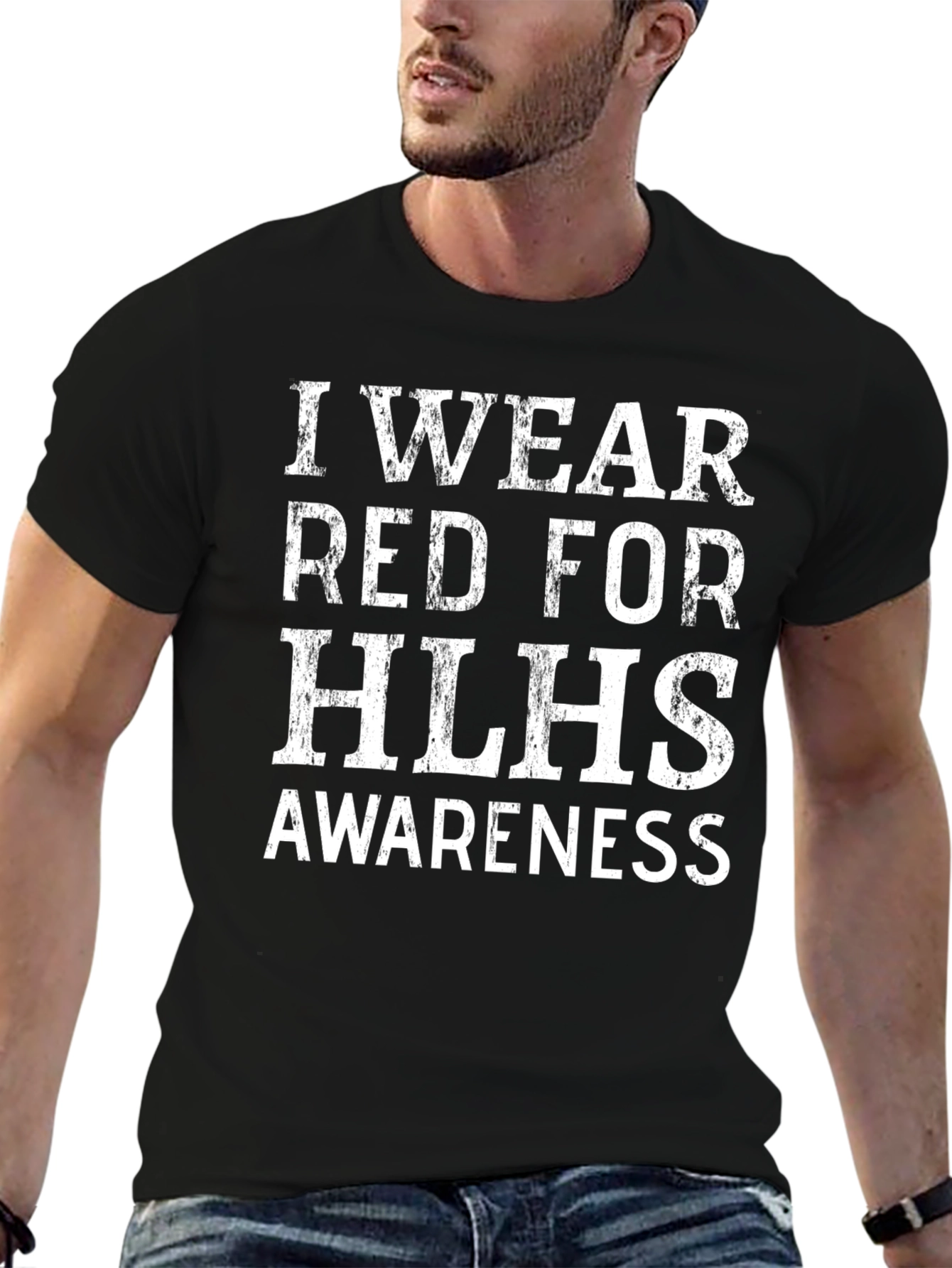 HLHS Awareness T-Shirt - I Wear Red