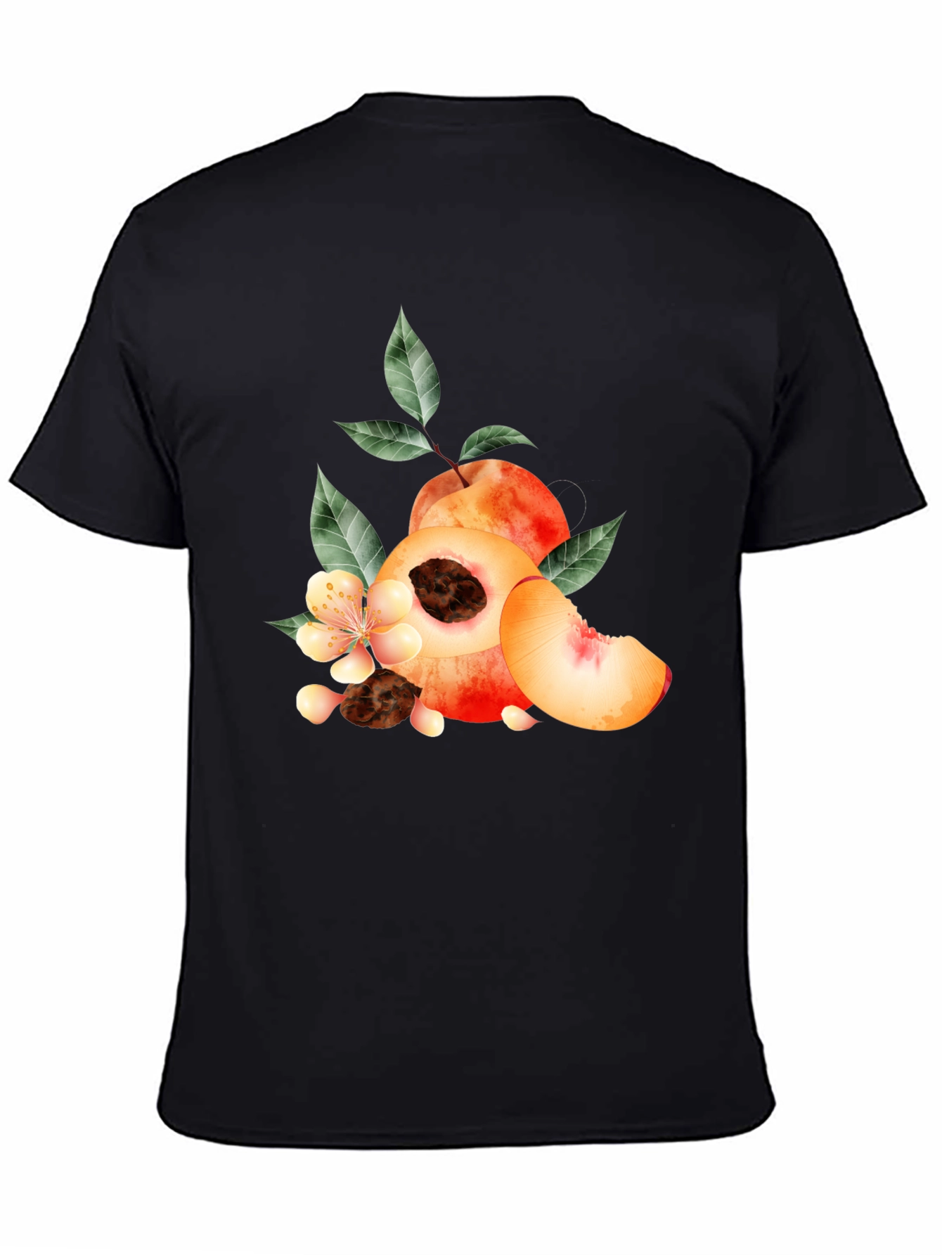 Peach Graphic T-Shirt