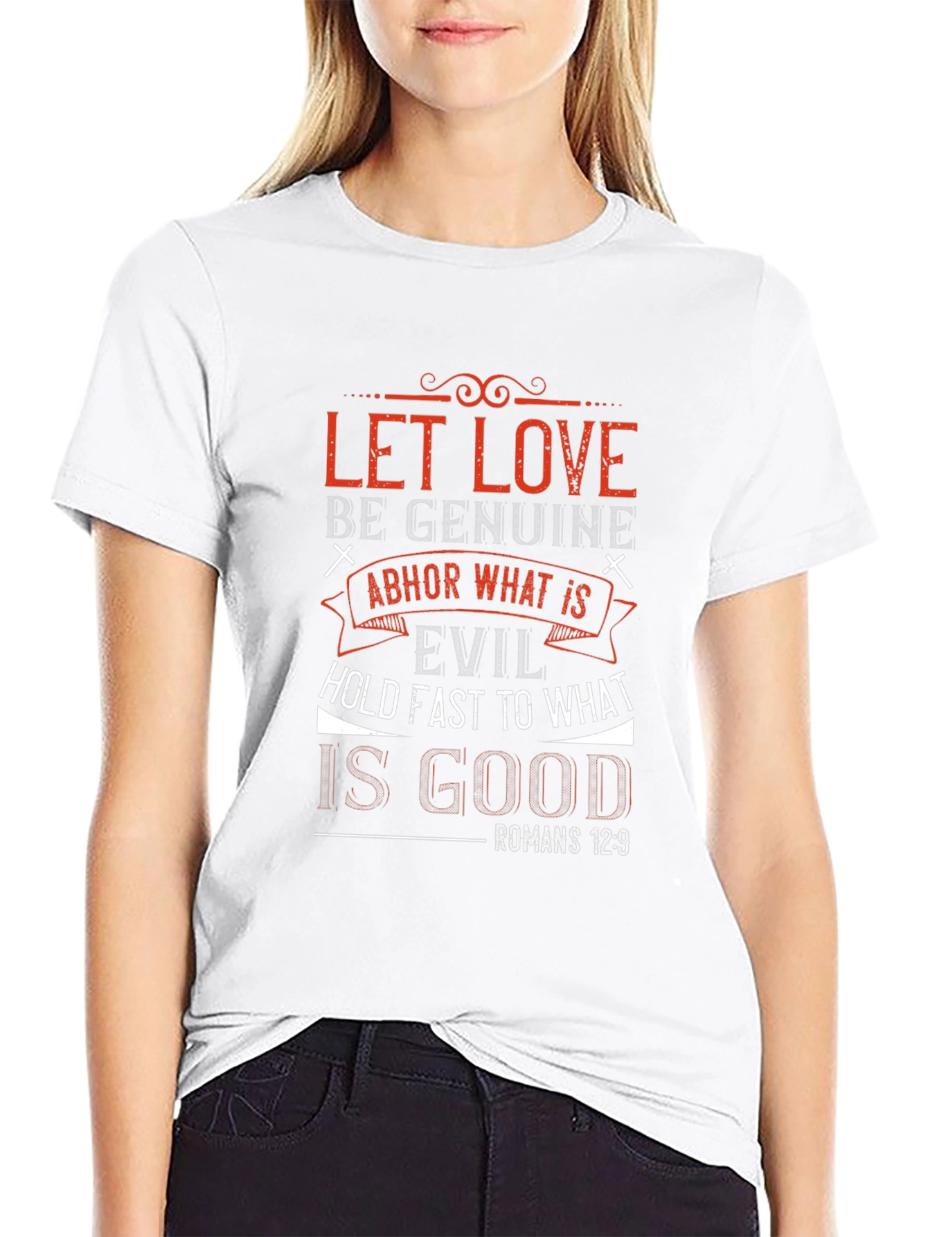 Let Love Be Genuine Graphic T-Shirt