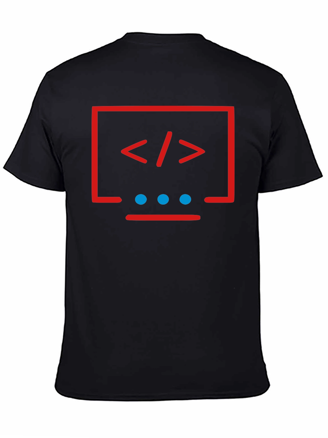 Coder T-Shirt: Red Graphic Tee for Programmers