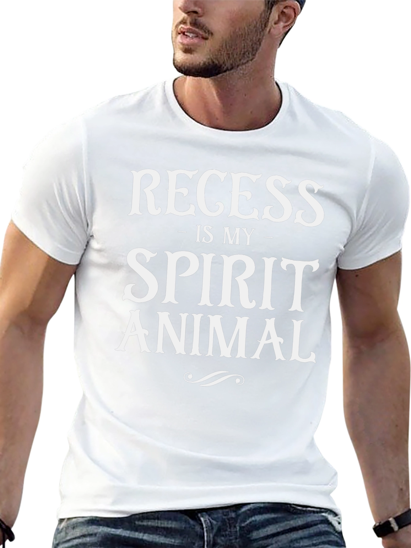 Recess is My Spirit Animal Graphic T-Shirt