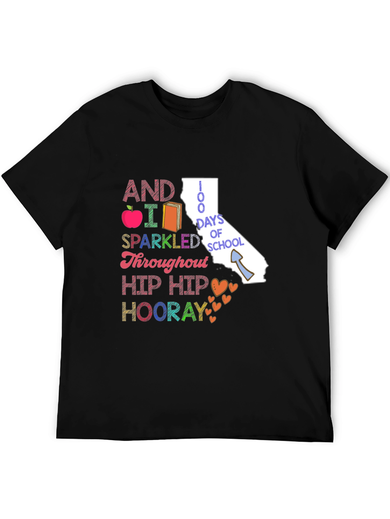 100 Days of School Graphic T-Shirt