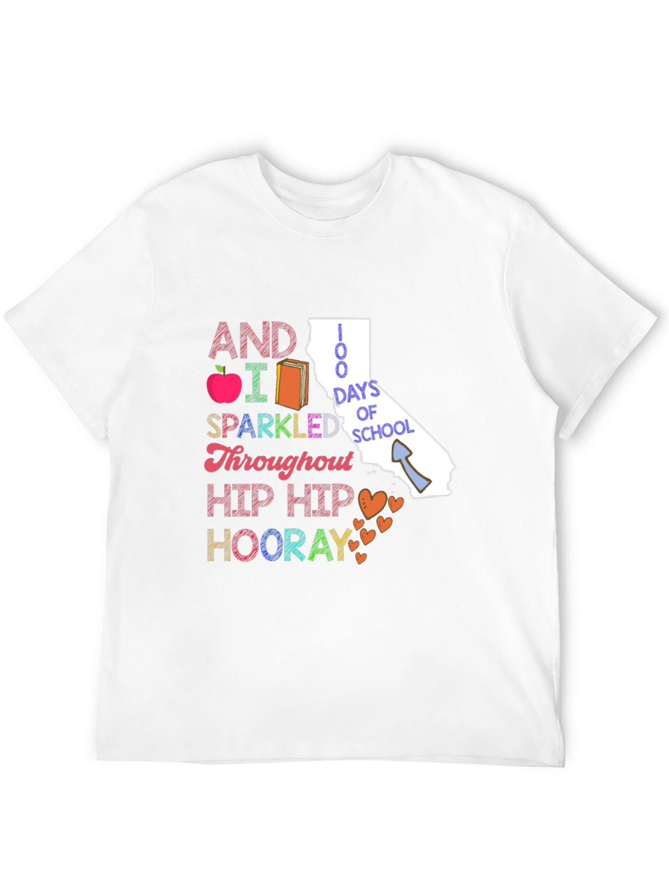 100 Days of School Graphic T-Shirt