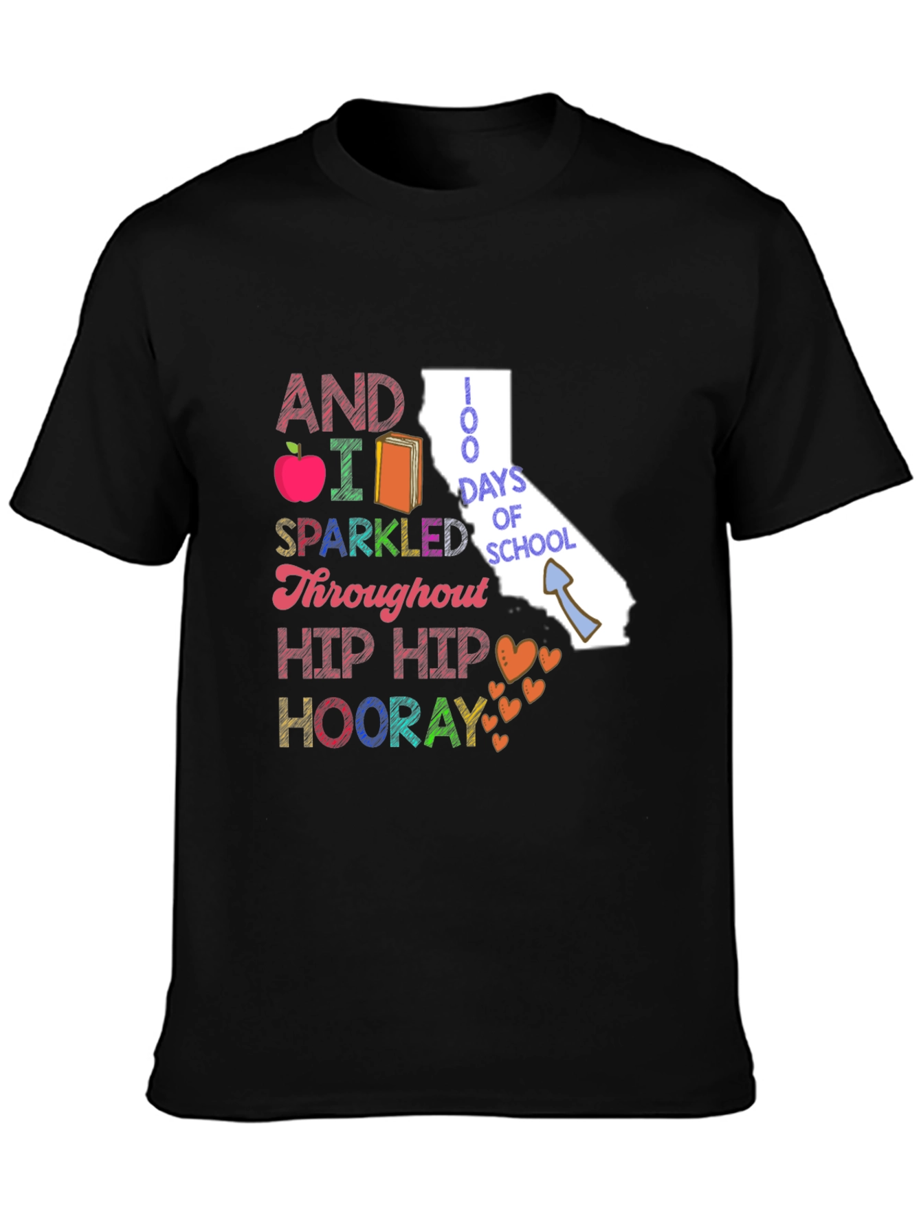 100 Days of School Graphic T-Shirt