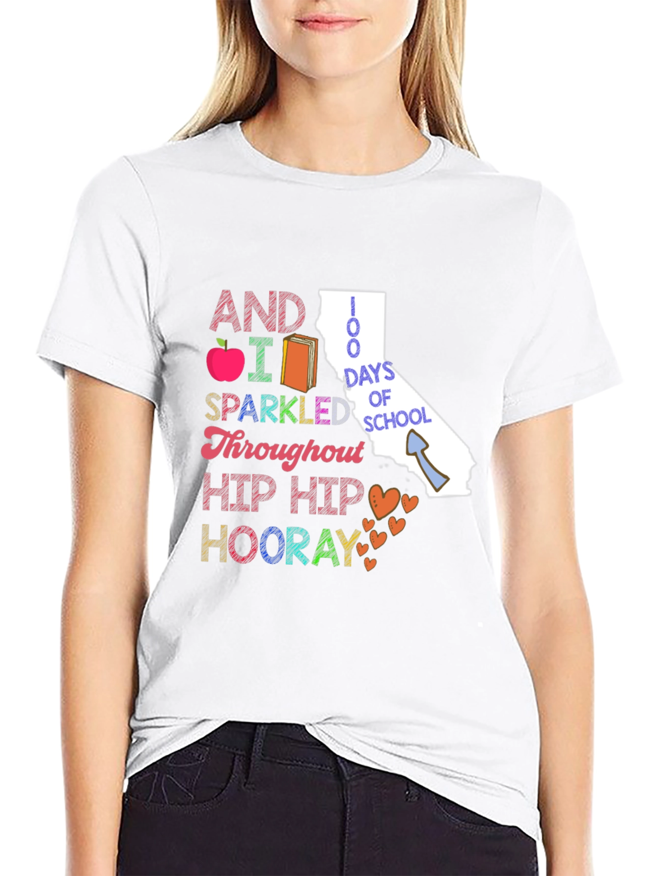 100 Days of School Graphic T-Shirt