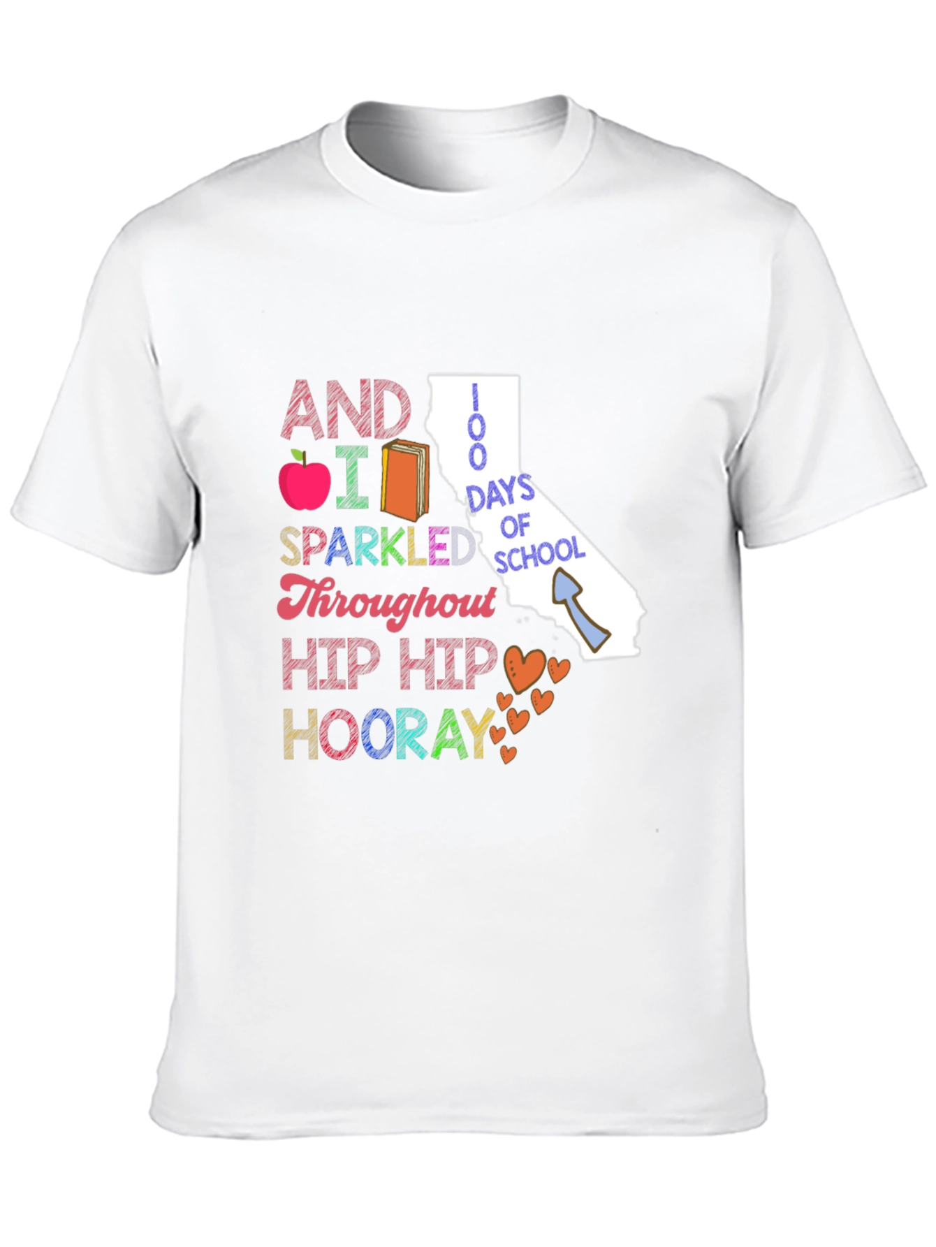 100 Days of School Graphic T-Shirt