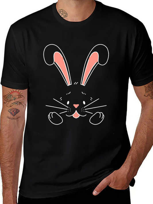 Funny Easter Bunny T-Shirt - Black