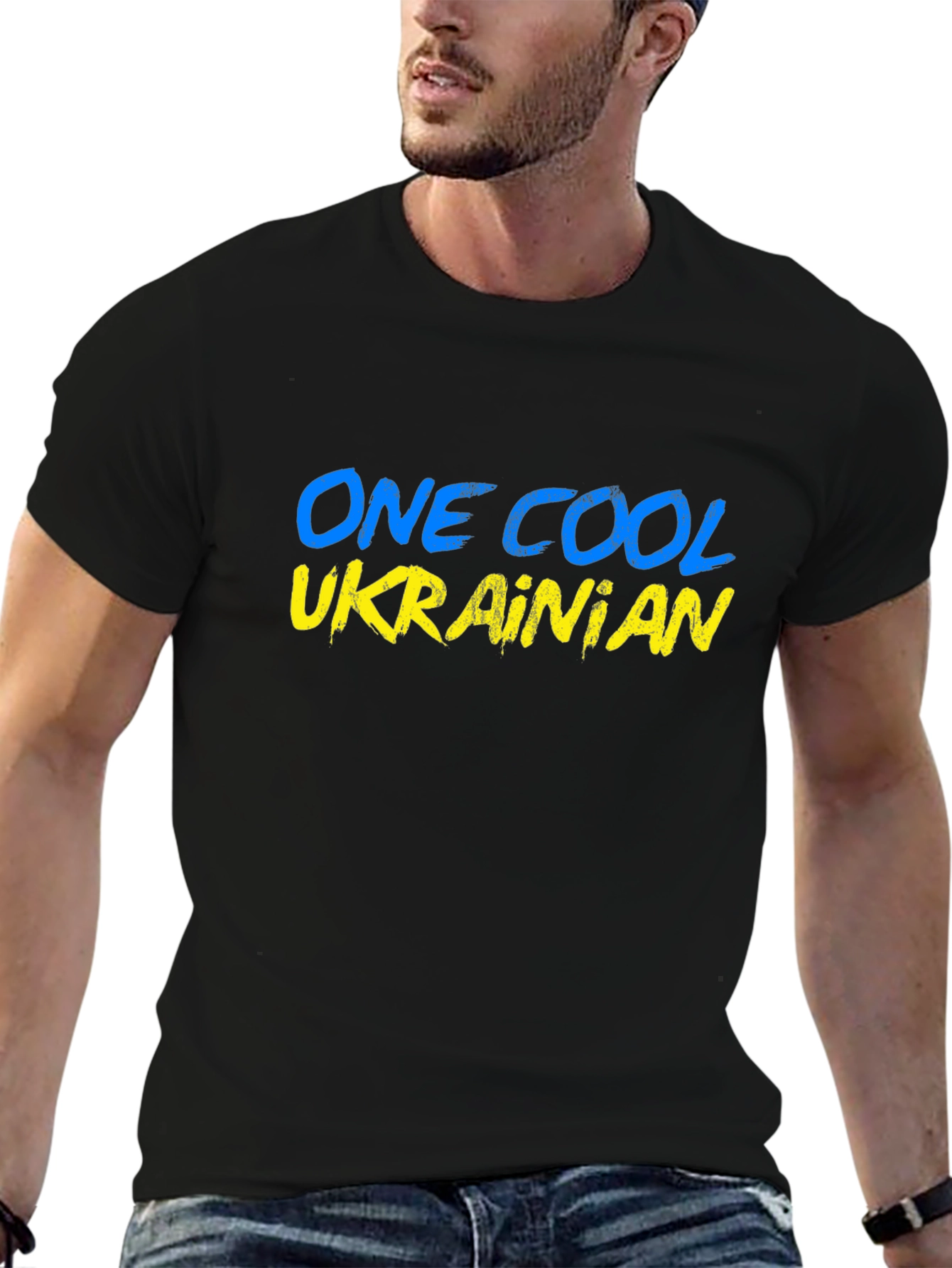 One Cool Ukrainian Graphic T-Shirt
