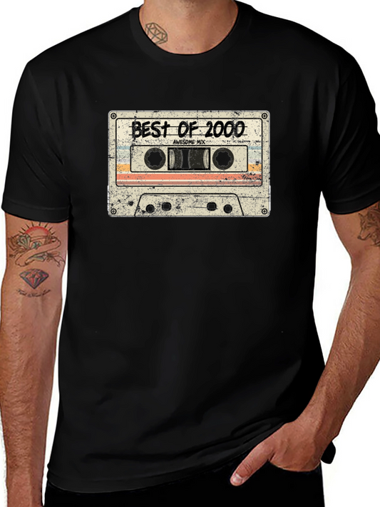 Best of 2000 Cassette Tape Graphic T-Shirt