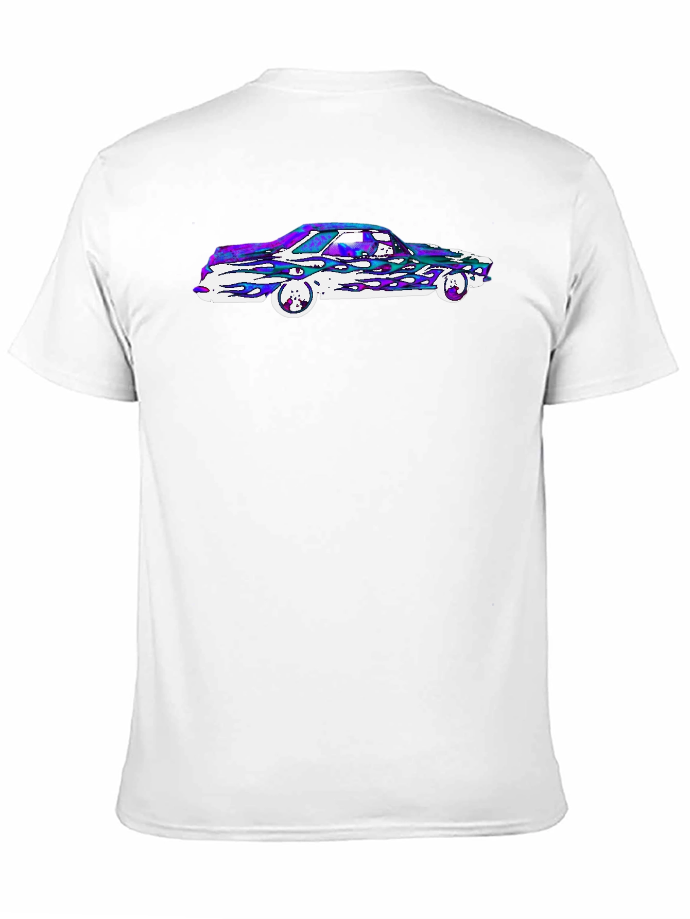 Retro Car Graphic Tee - Black