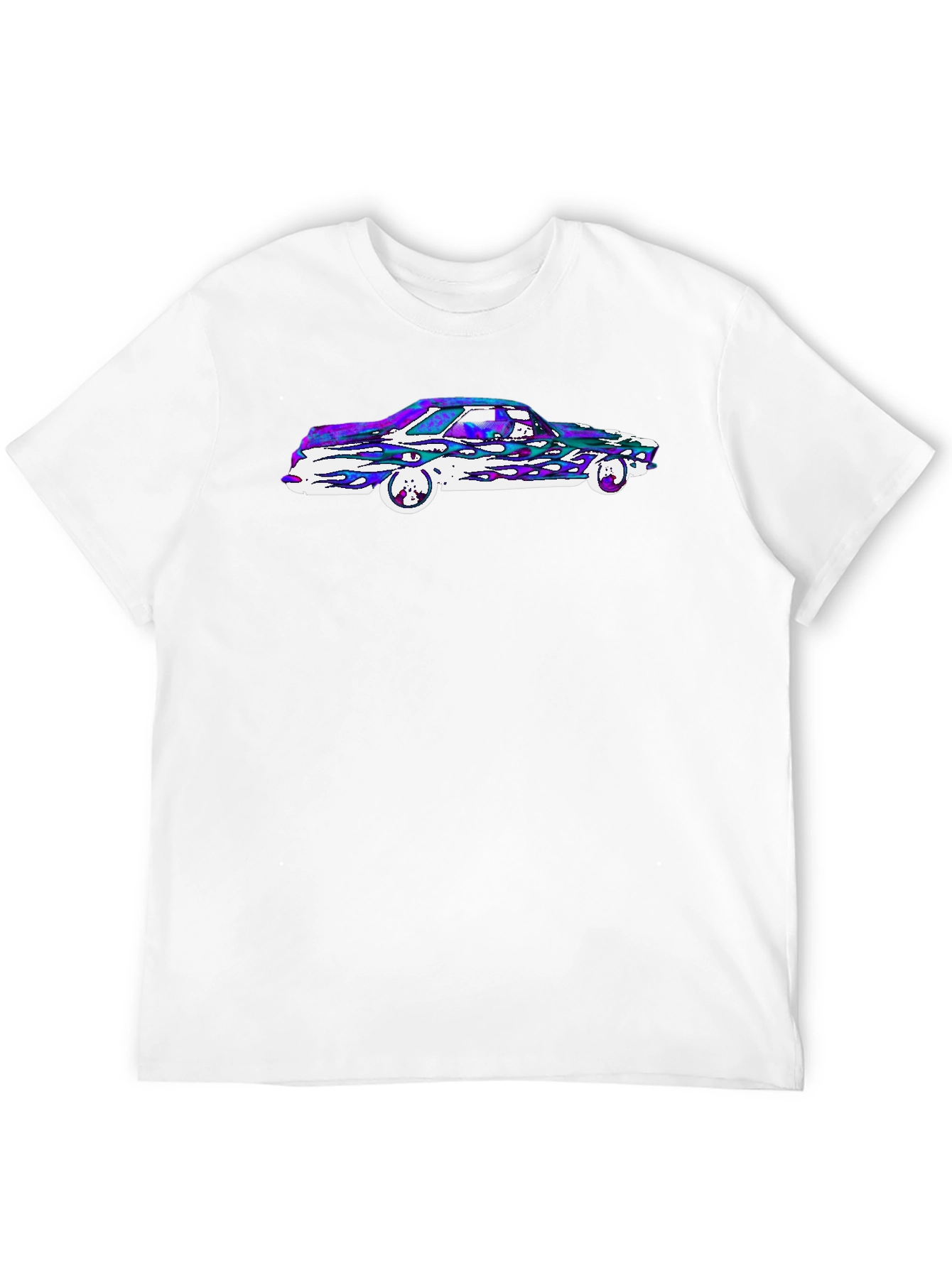 Retro Car Graphic Tee - Black