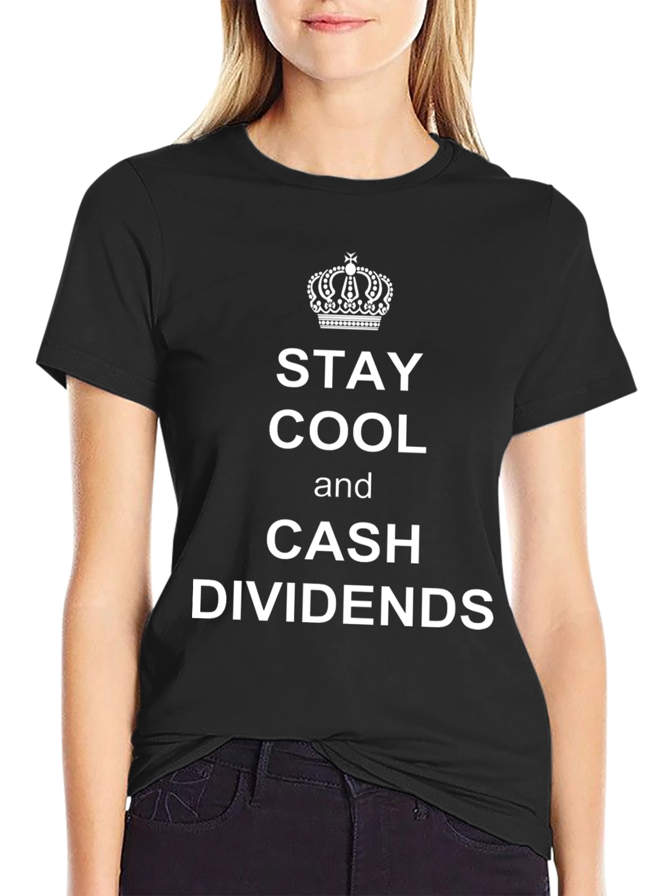 Stay Cool Cash Dividends Graphic Tee