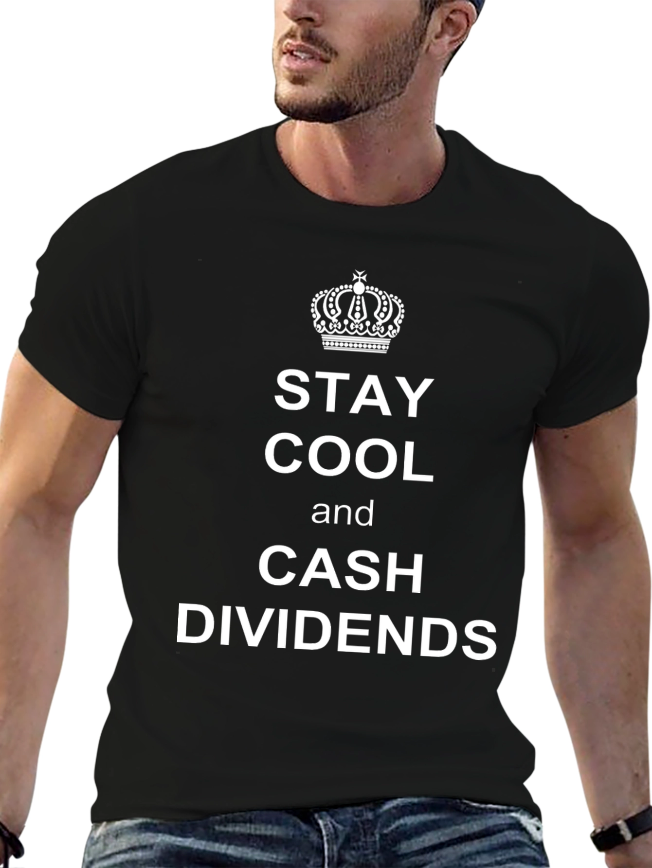 Stay Cool Cash Dividends Graphic Tee