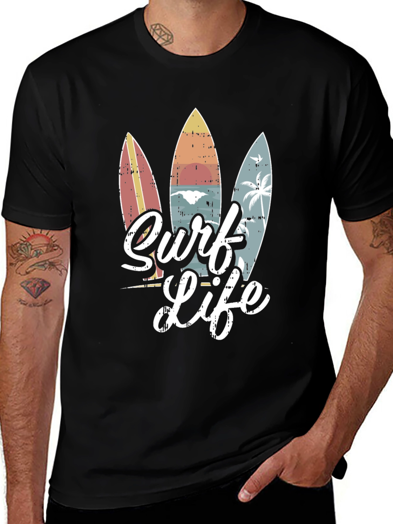 Surf Life T-Shirt - Beach Vibes