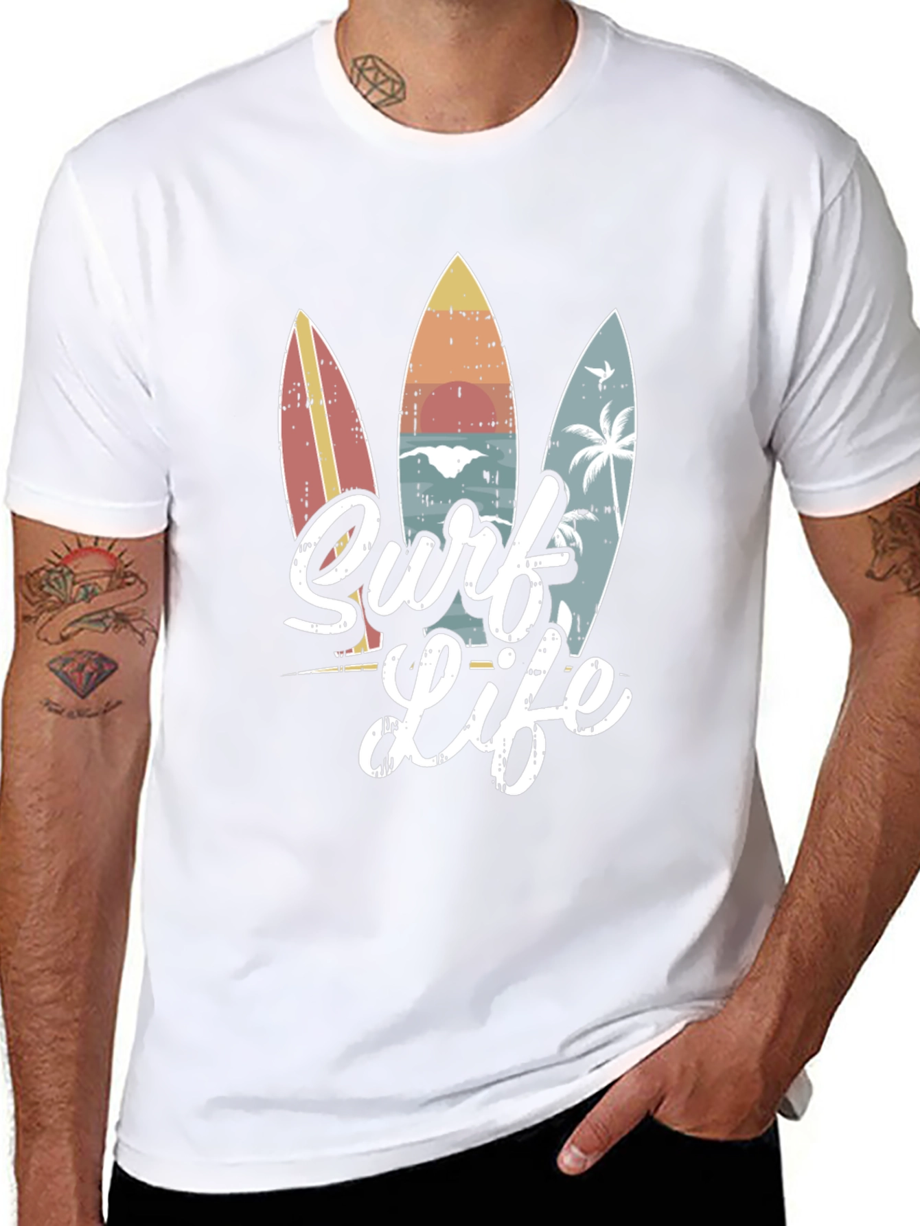 Surf Life T-Shirt - Beach Vibes