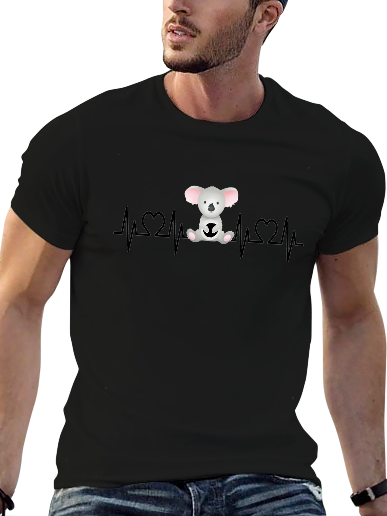 Koala Heartbeat T-Shirt - Cute & Unique