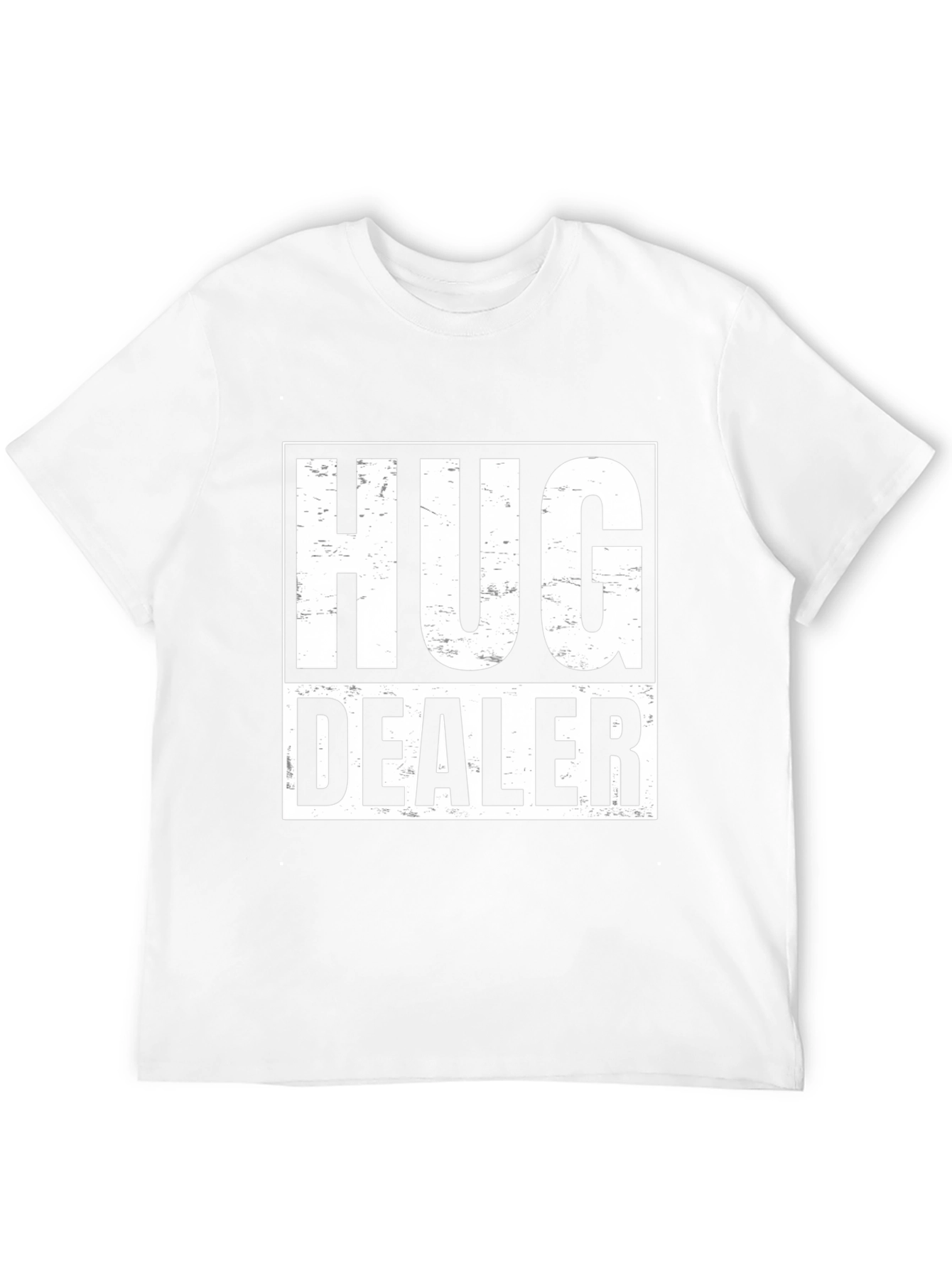 Hug Dealer Graphic T-Shirt - Black Cotton Tee