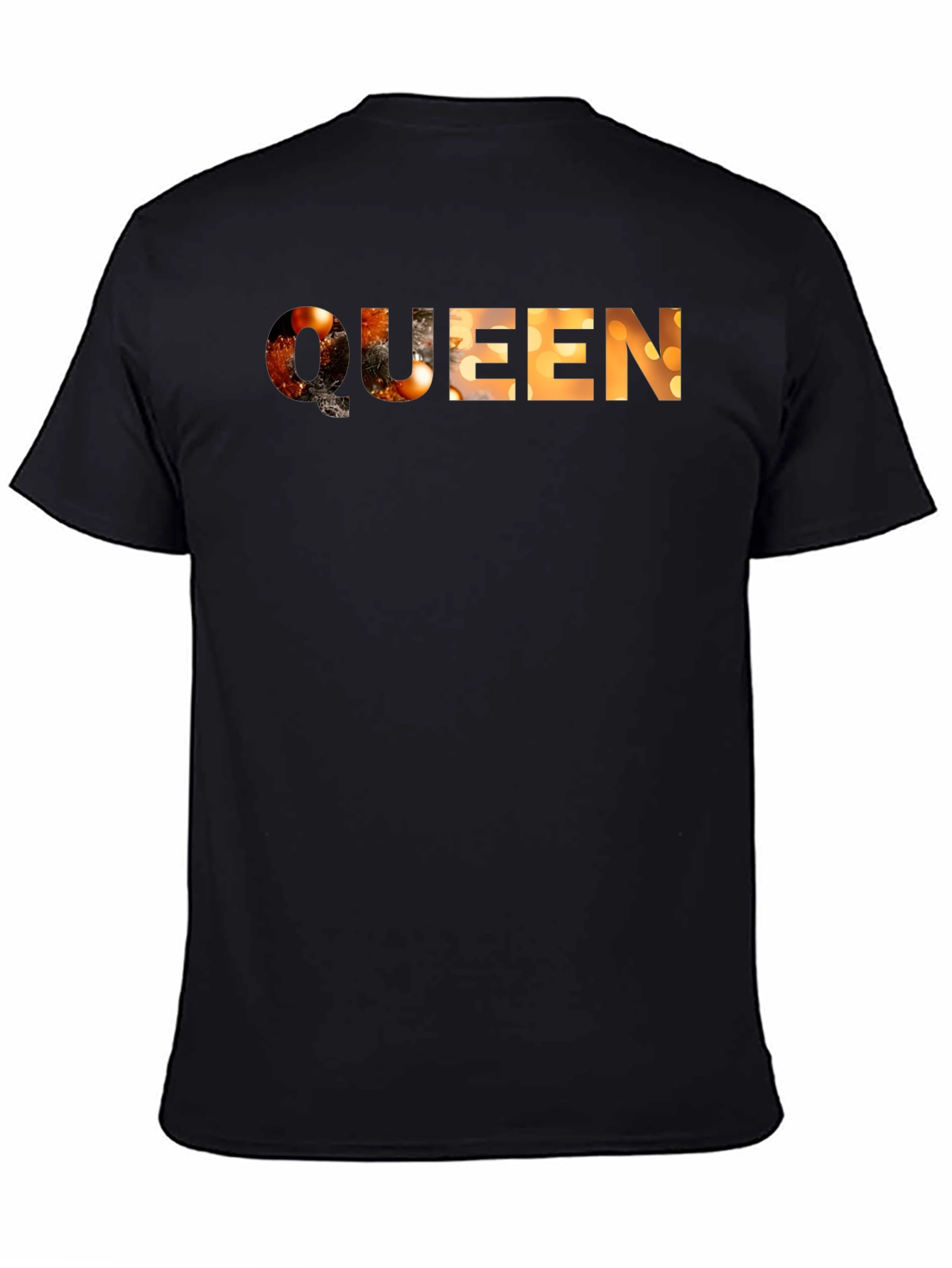 Queen Graphic Tee - Black Cotton T-Shirt