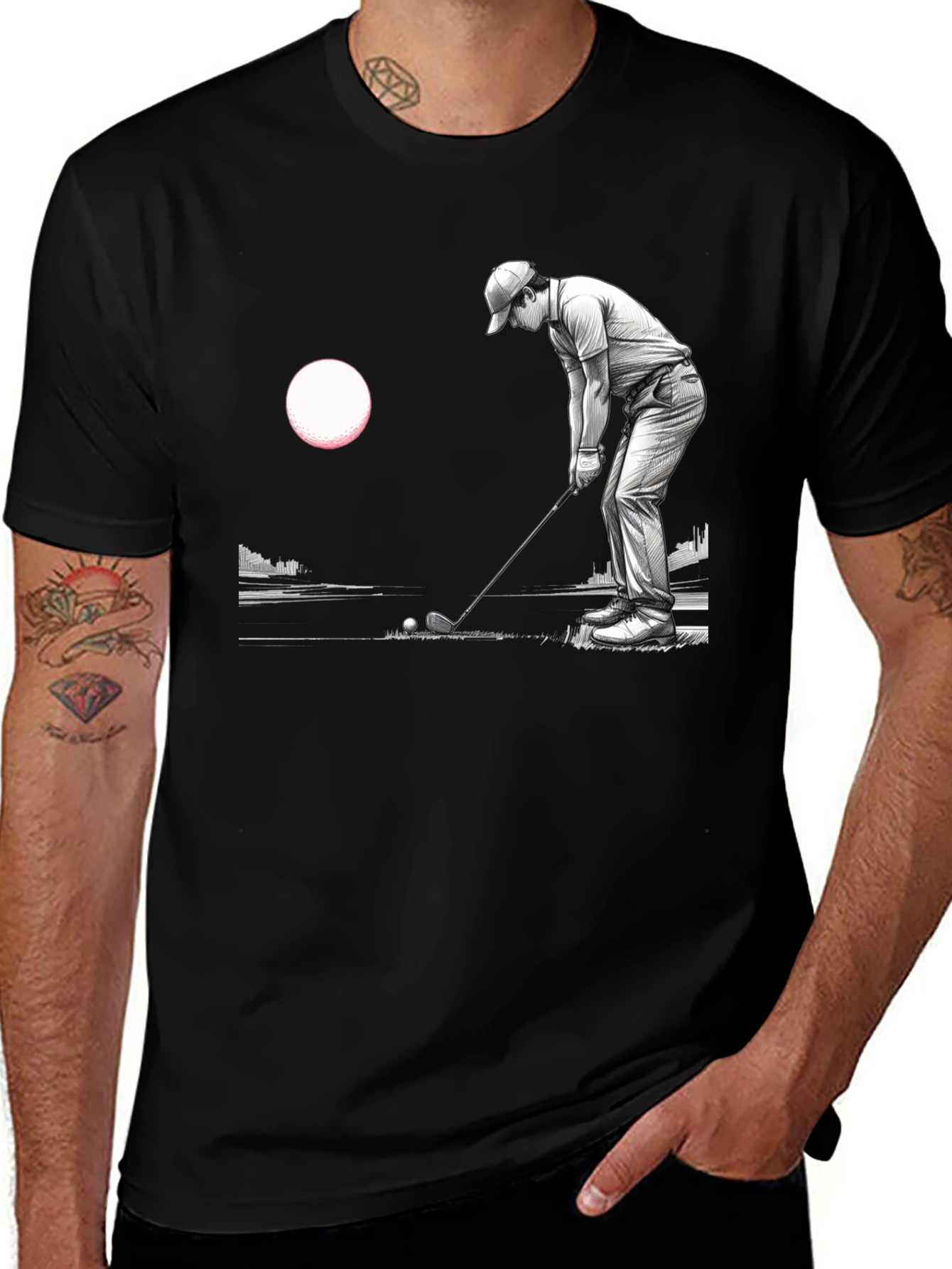 Golf Tee Graphic T-Shirt