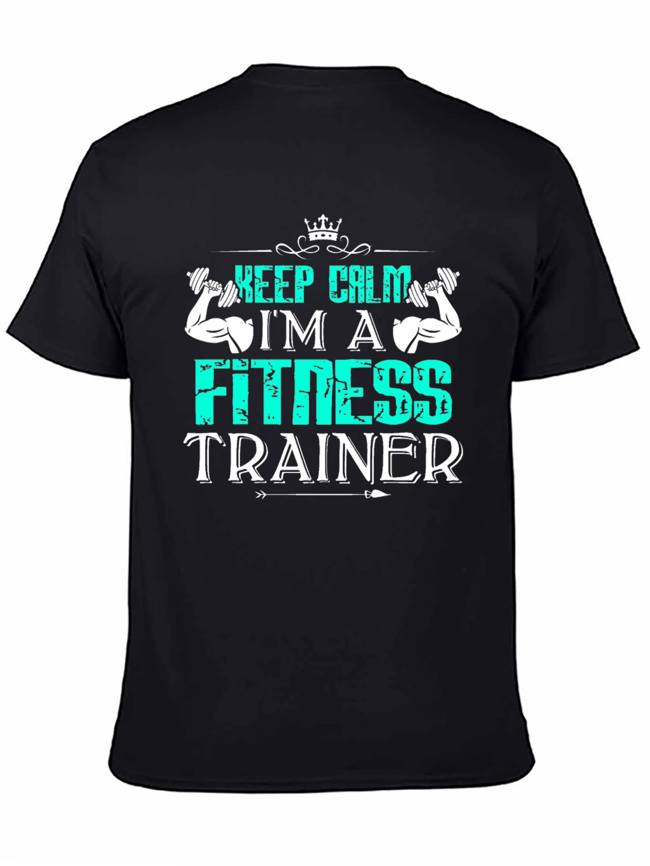Keep Calm Fitness Trainer T-Shirt