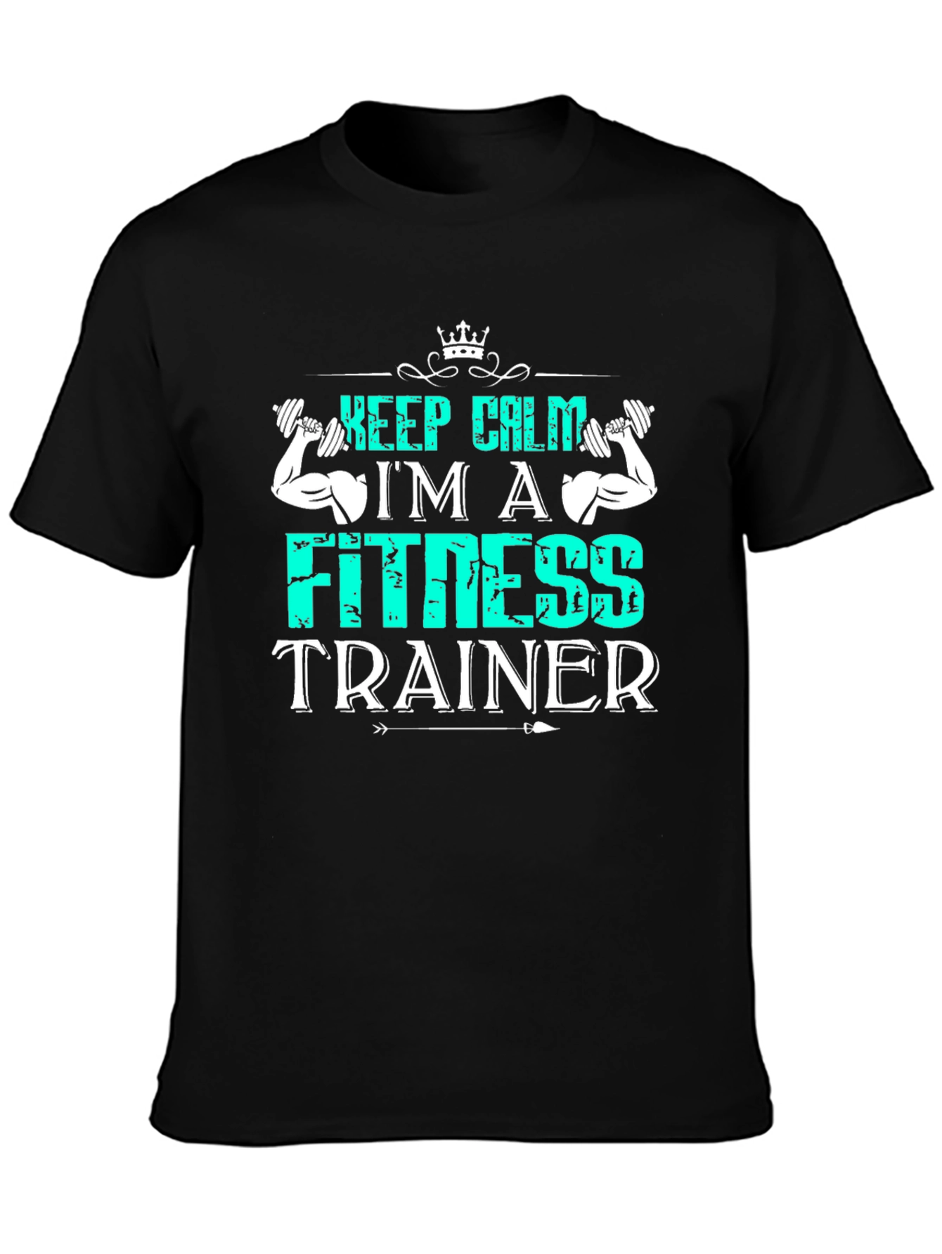 Keep Calm Fitness Trainer T-Shirt