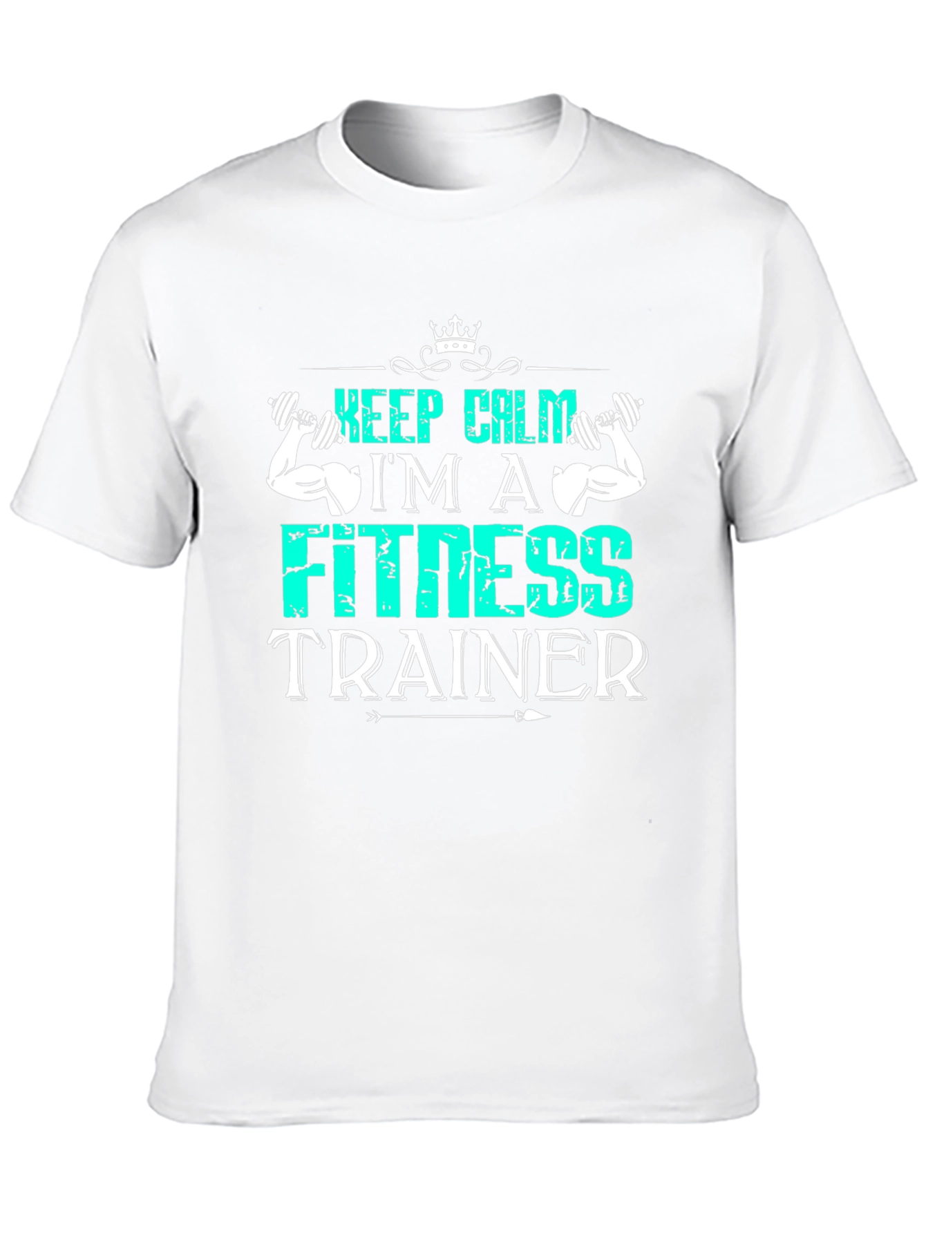 Keep Calm Fitness Trainer T-Shirt