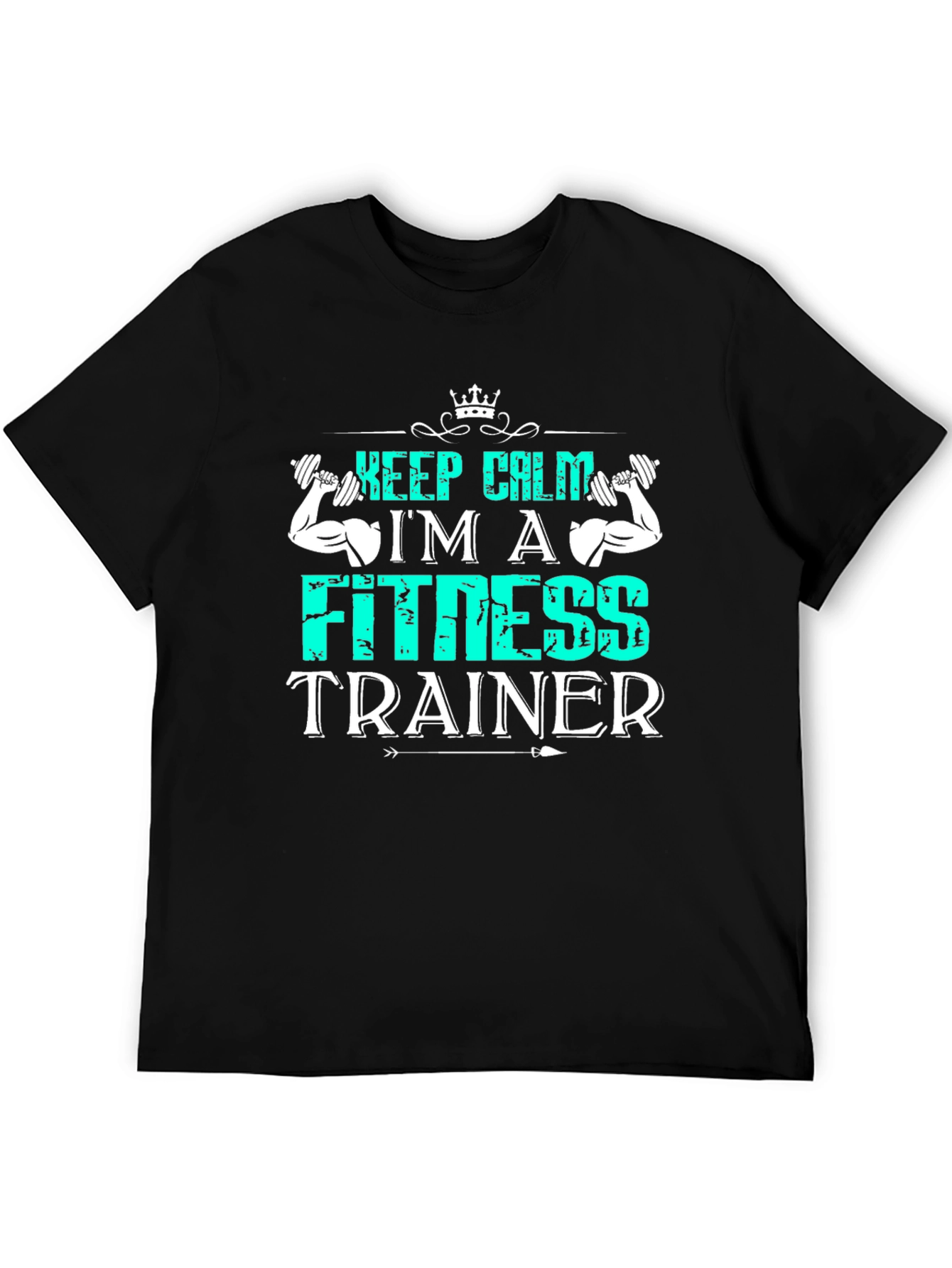 Keep Calm Fitness Trainer T-Shirt