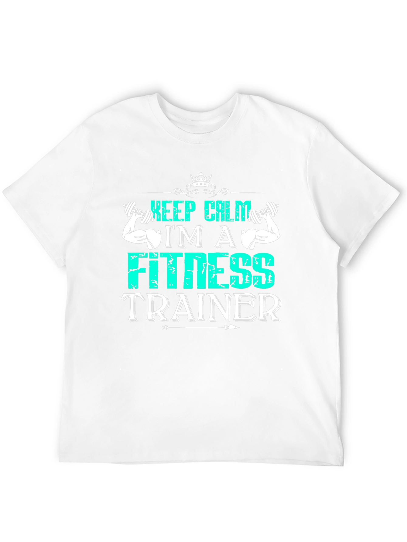 Keep Calm Fitness Trainer T-Shirt