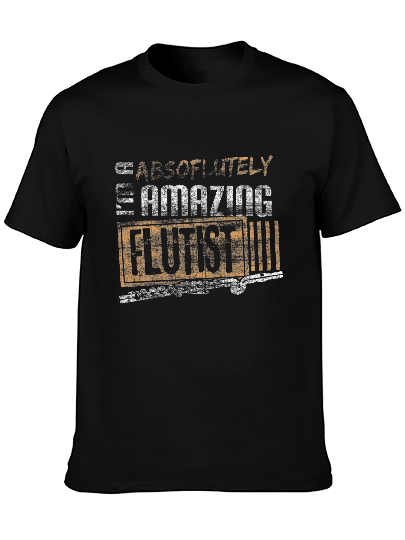Amazing Flutist Graphic T-Shirt - Music Lover Tee