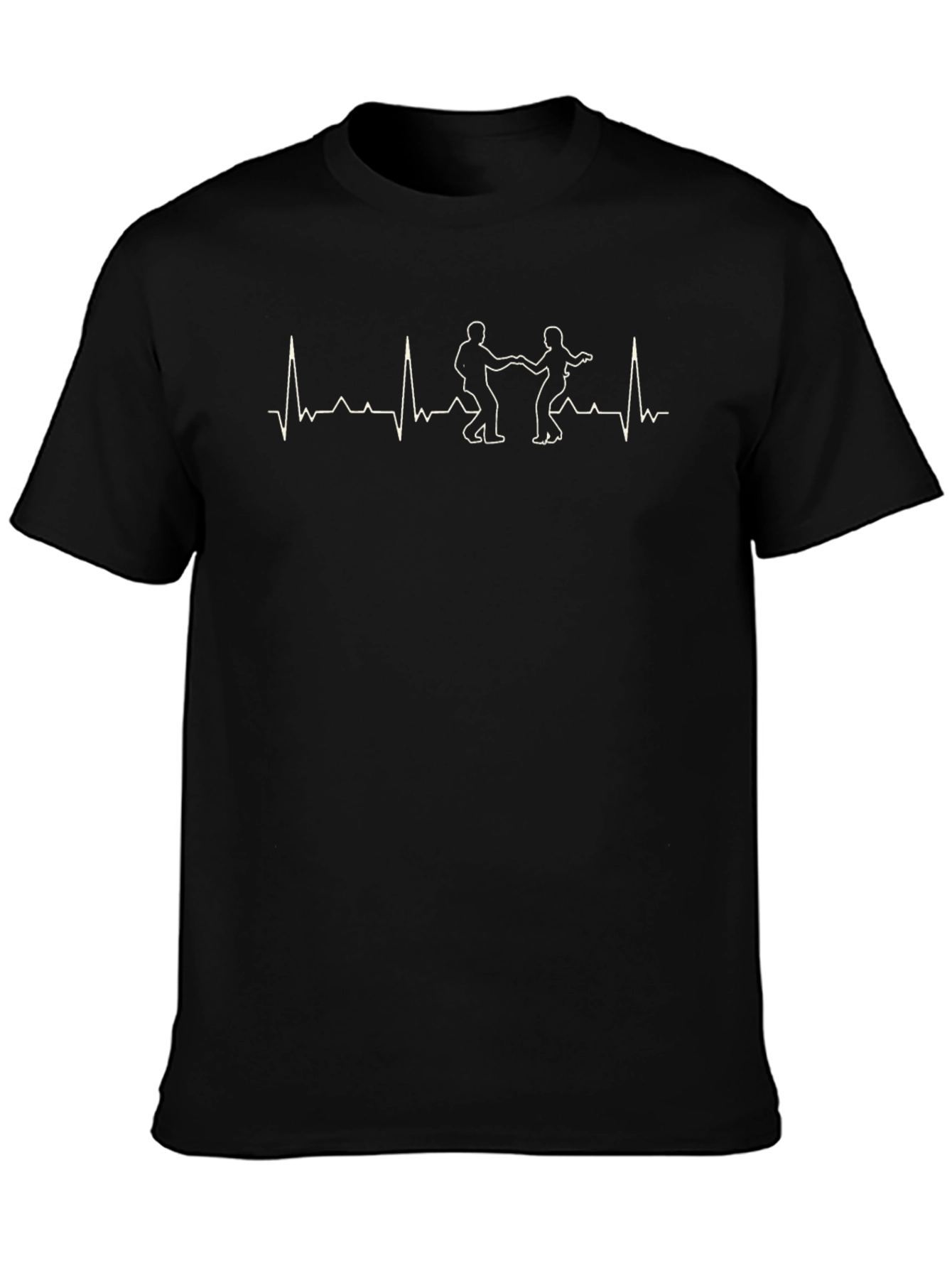 Dance Beat T-Shirt - Rhythm Heartbeat Tee