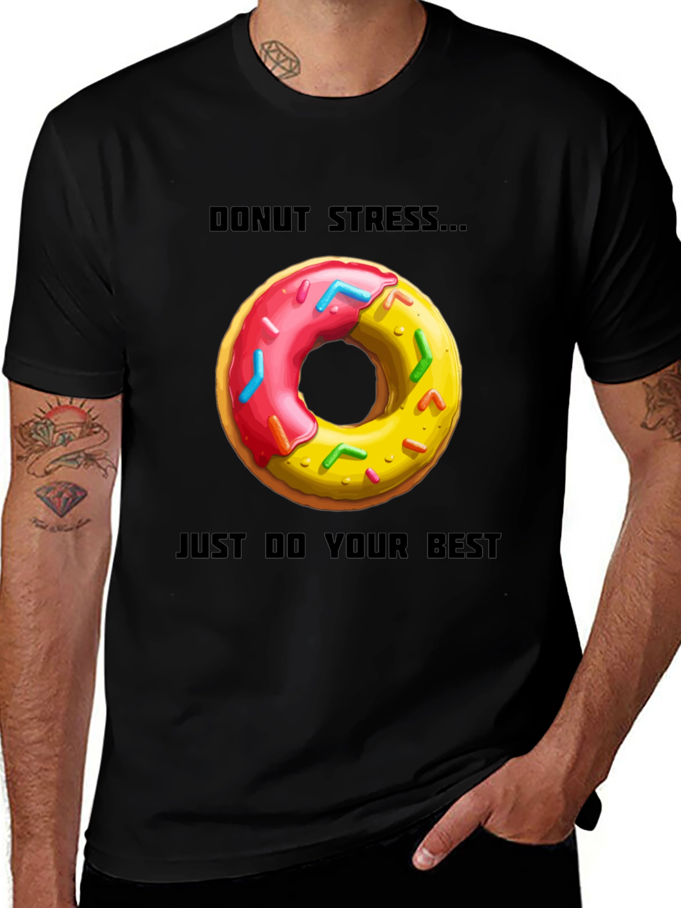 Donut Stress T-Shirt - Comfortable Casual Wear