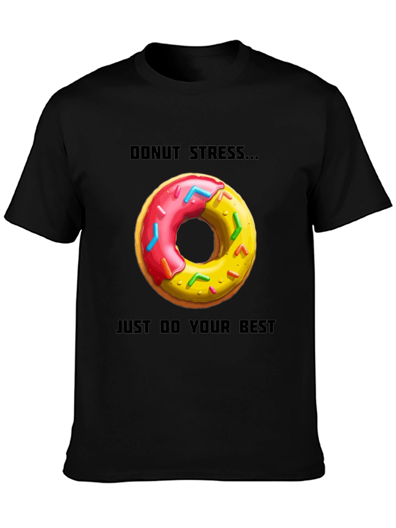 Donut Stress T-Shirt - Comfortable Casual Wear